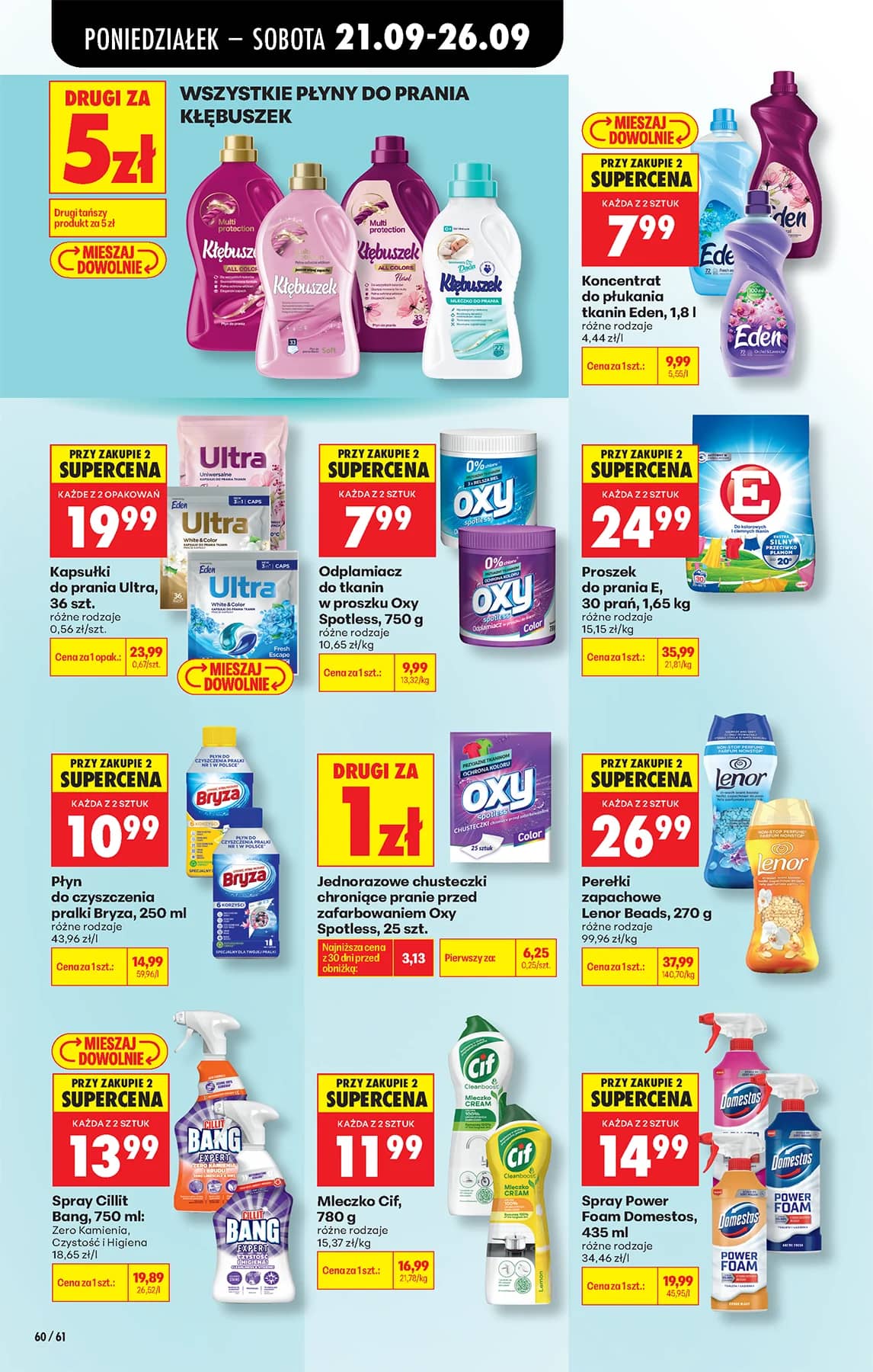 Biedronka - Codziennie niskie ceny P - oferta od 21.09 100 puslapis