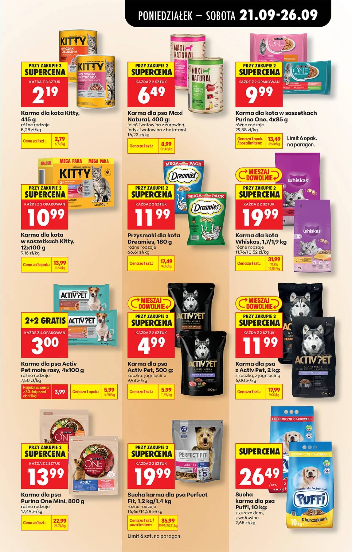 Biedronka - Codziennie niskie ceny P - oferta od 21.09 103 puslapis
