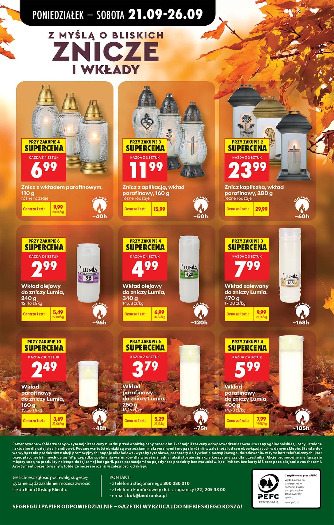 Biedronka - Codziennie niskie ceny P - oferta od 21.09 107 puslapis