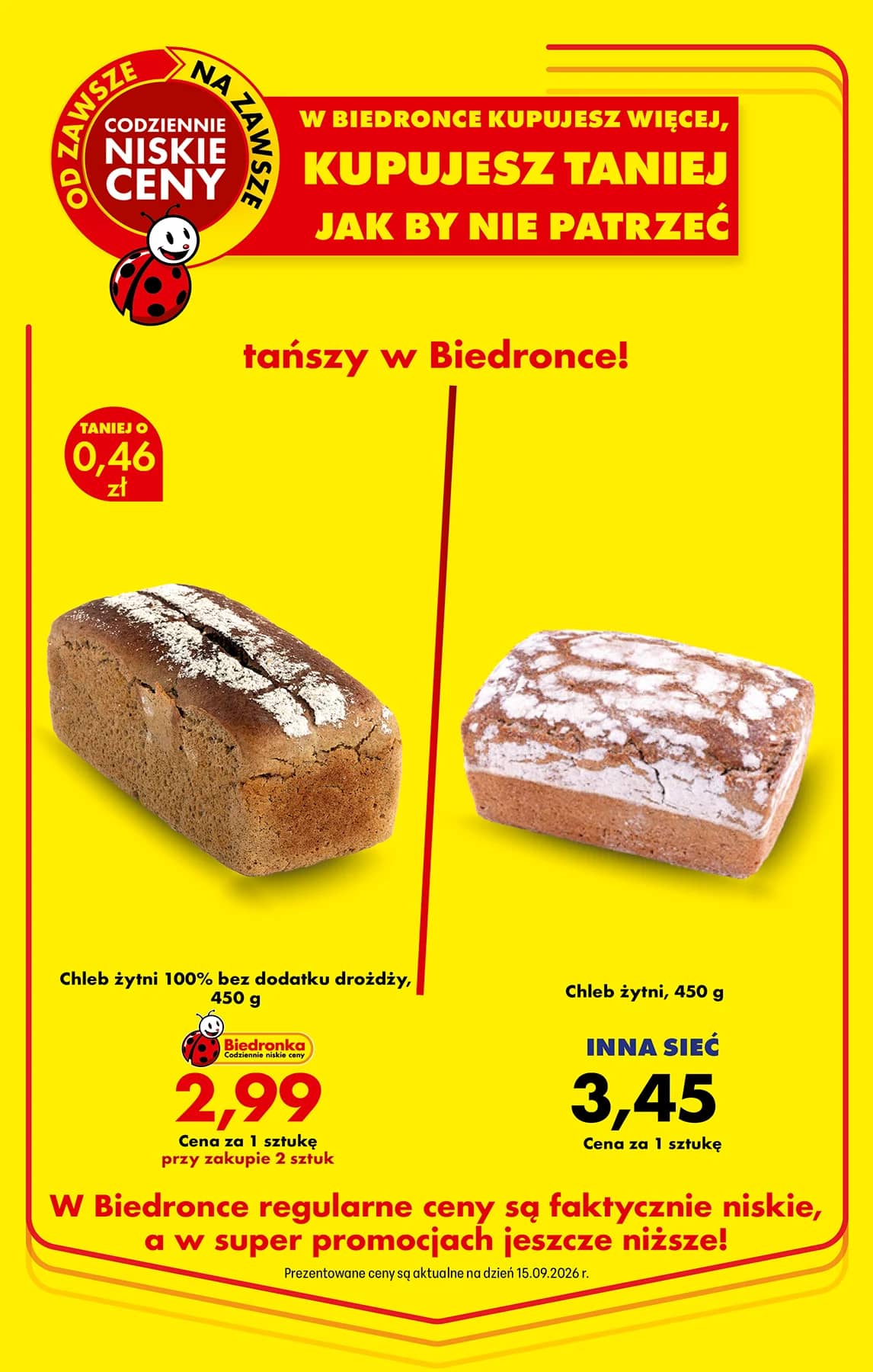 Biedronka - Codziennie niskie ceny P - oferta od 21.09 16 puslapis