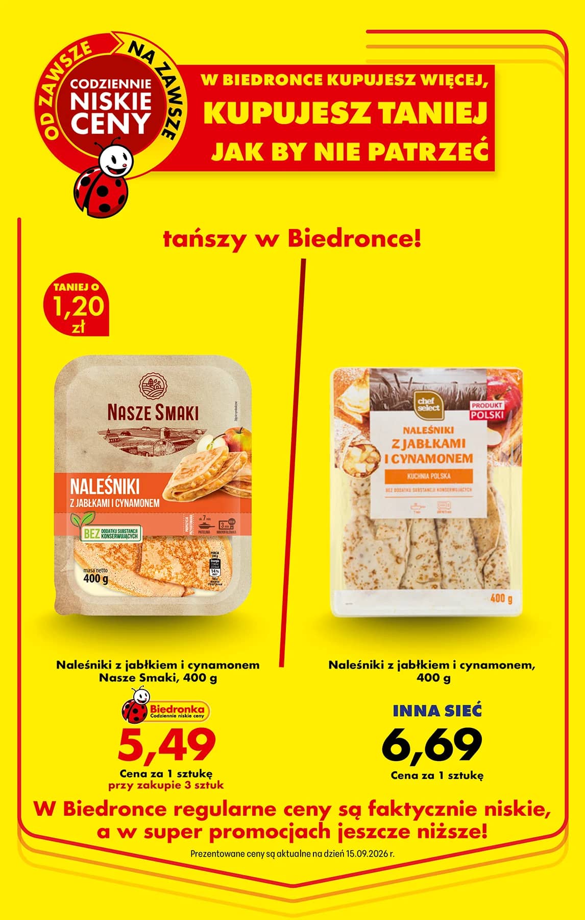 Biedronka - Codziennie niskie ceny P - oferta od 21.09 17 puslapis