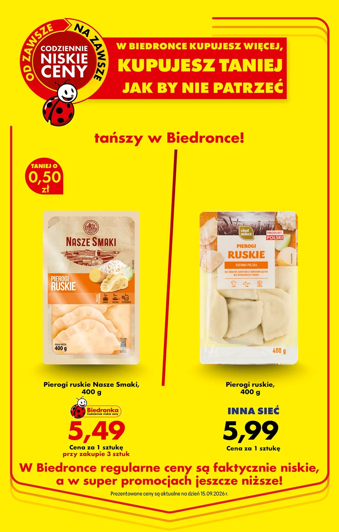 Biedronka - Codziennie niskie ceny P - oferta od 21.09 18 puslapis