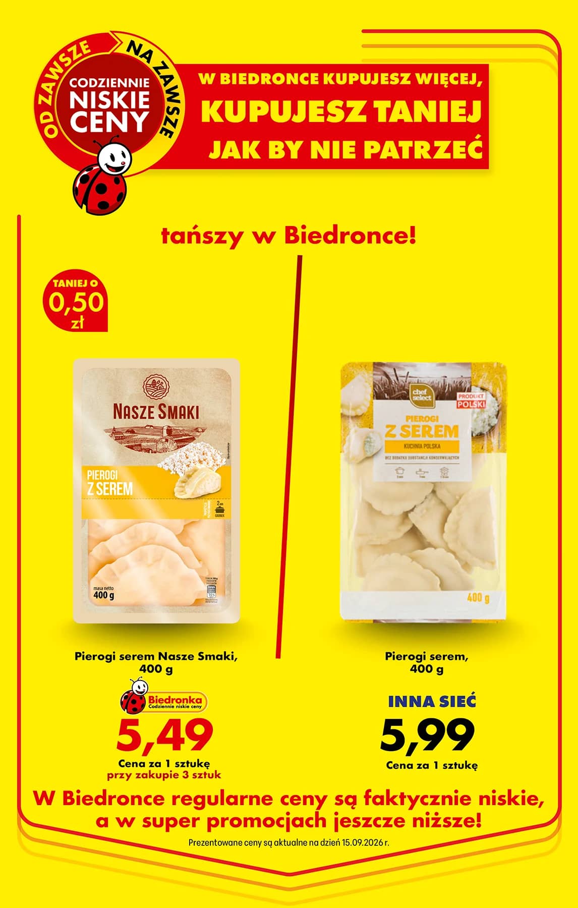 Biedronka - Codziennie niskie ceny P - oferta od 21.09 19 puslapis