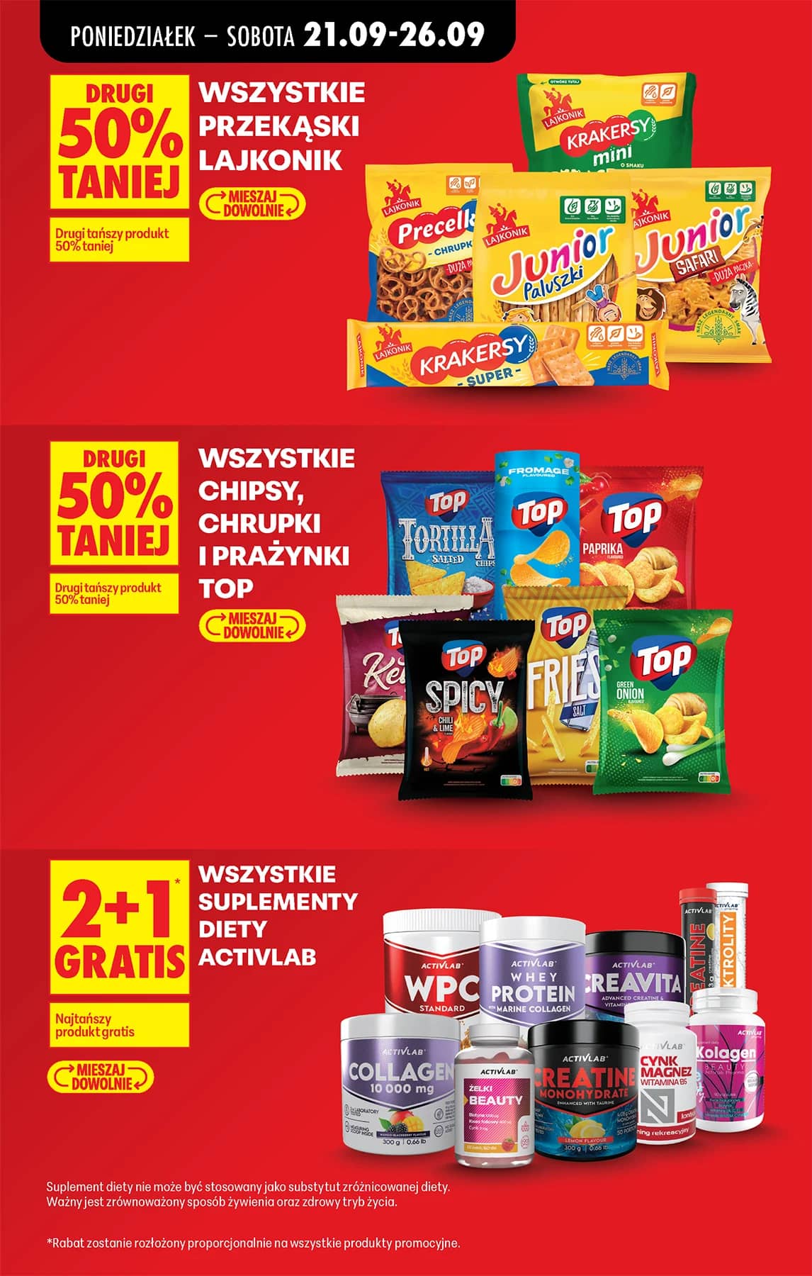 Biedronka - Codziennie niskie ceny P - oferta od 21.09 22 puslapis