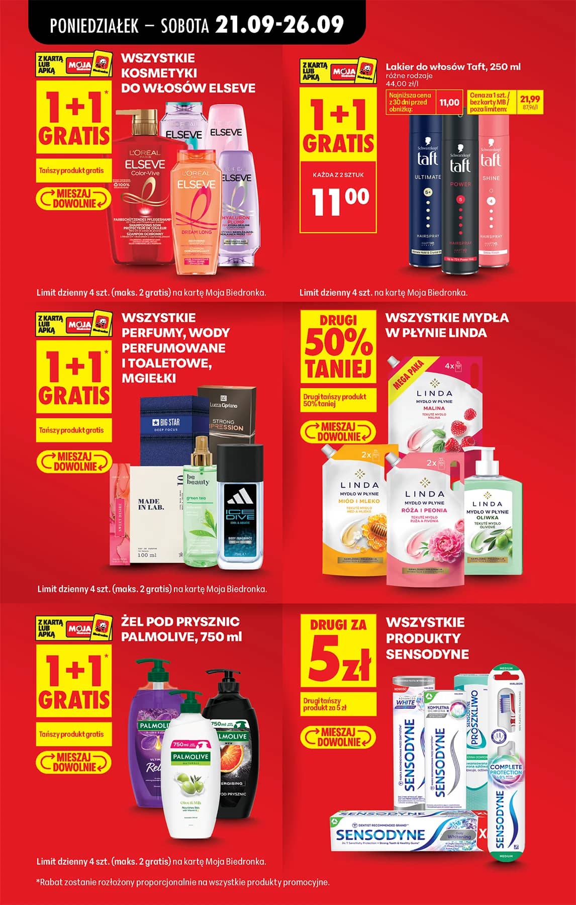 Biedronka - Codziennie niskie ceny P - oferta od 21.09 30 puslapis