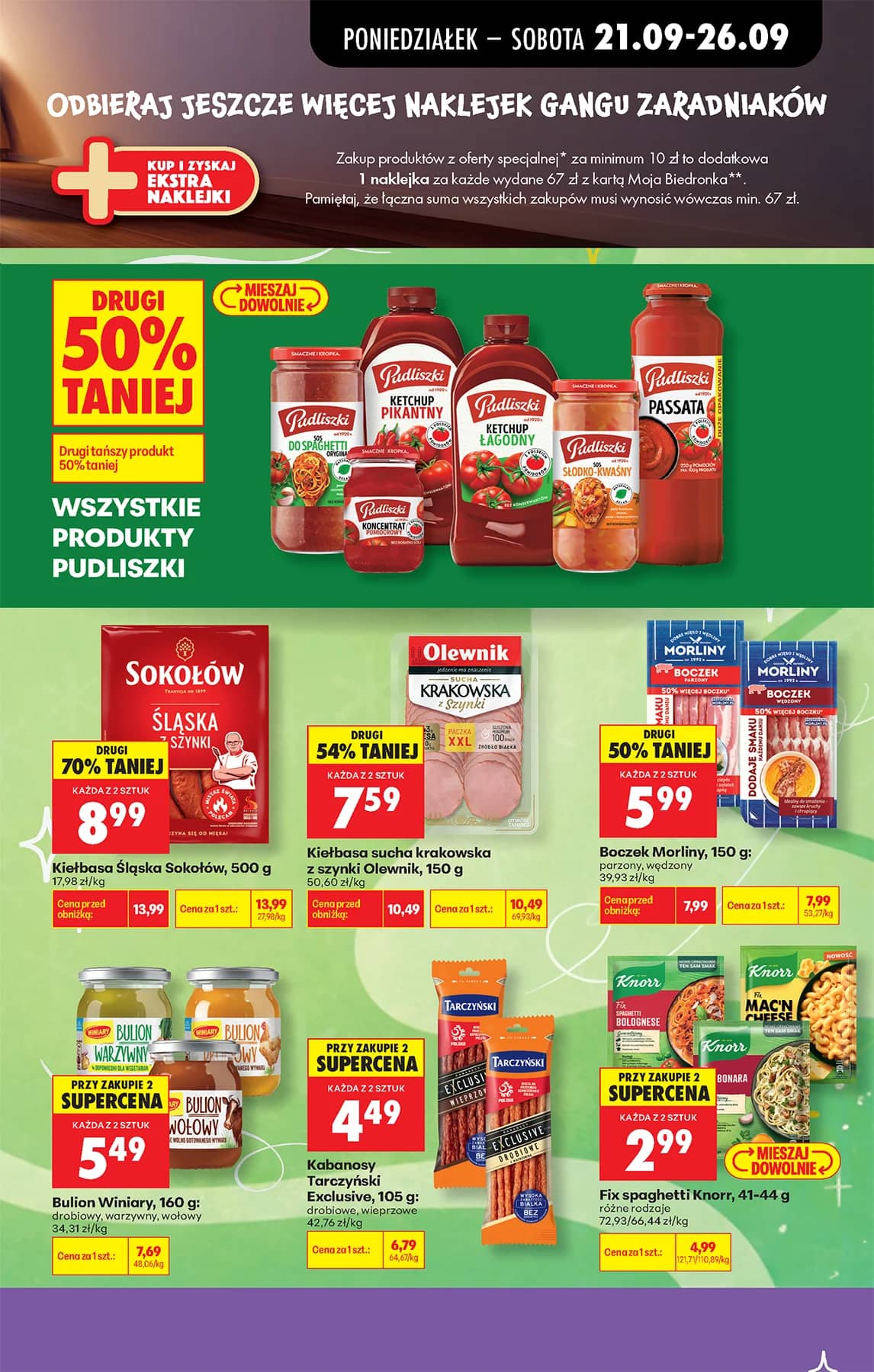 Biedronka - Codziennie niskie ceny P - oferta od 21.09 33 puslapis