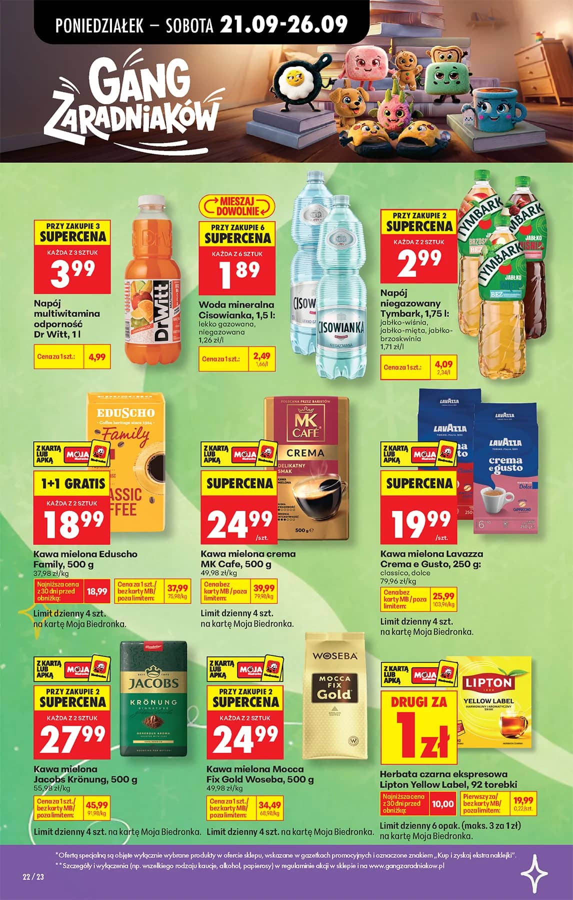 Biedronka - Codziennie niskie ceny P - oferta od 21.09 34 puslapis