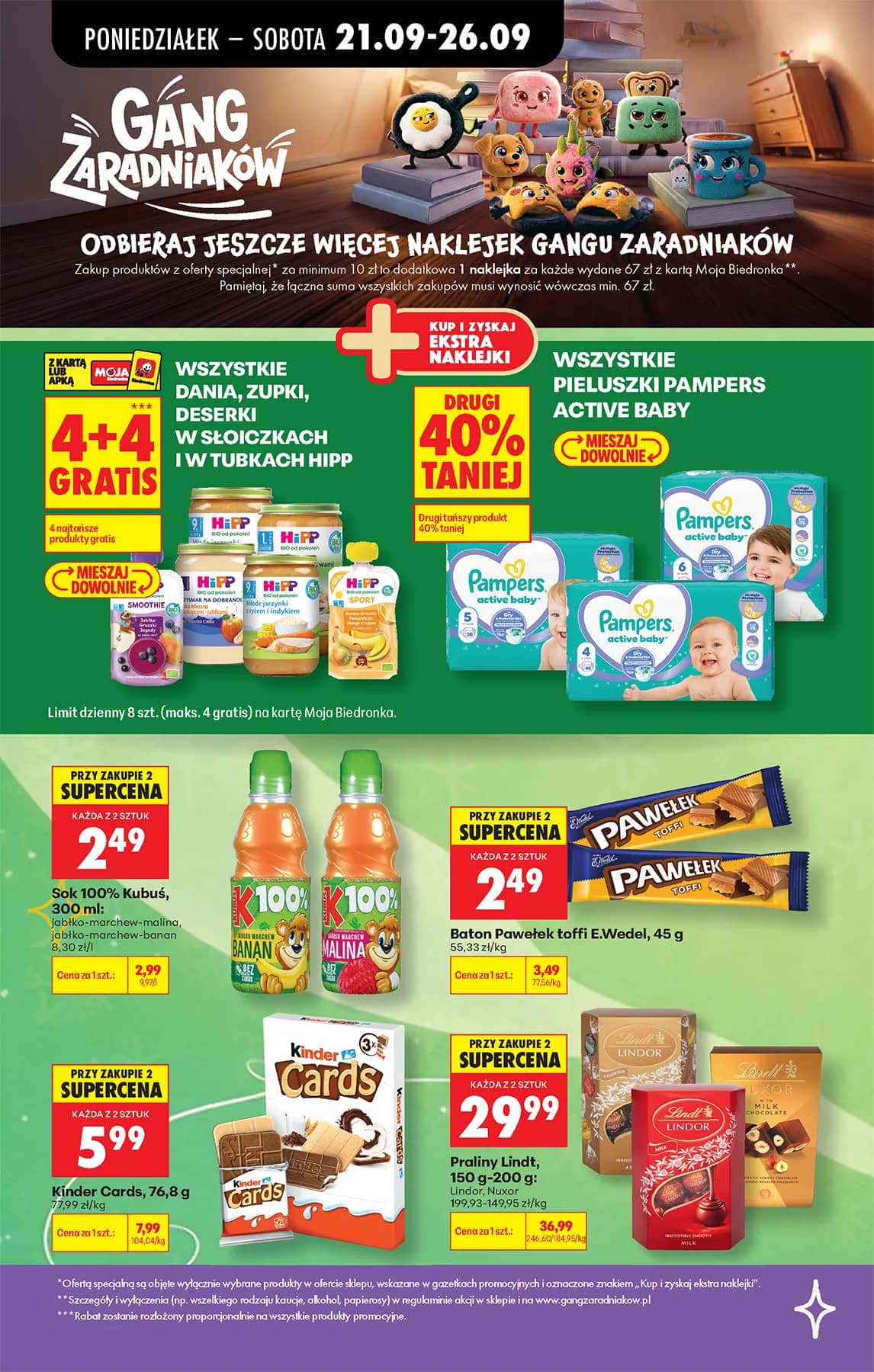 Biedronka - Codziennie niskie ceny P - oferta od 21.09 38 puslapis