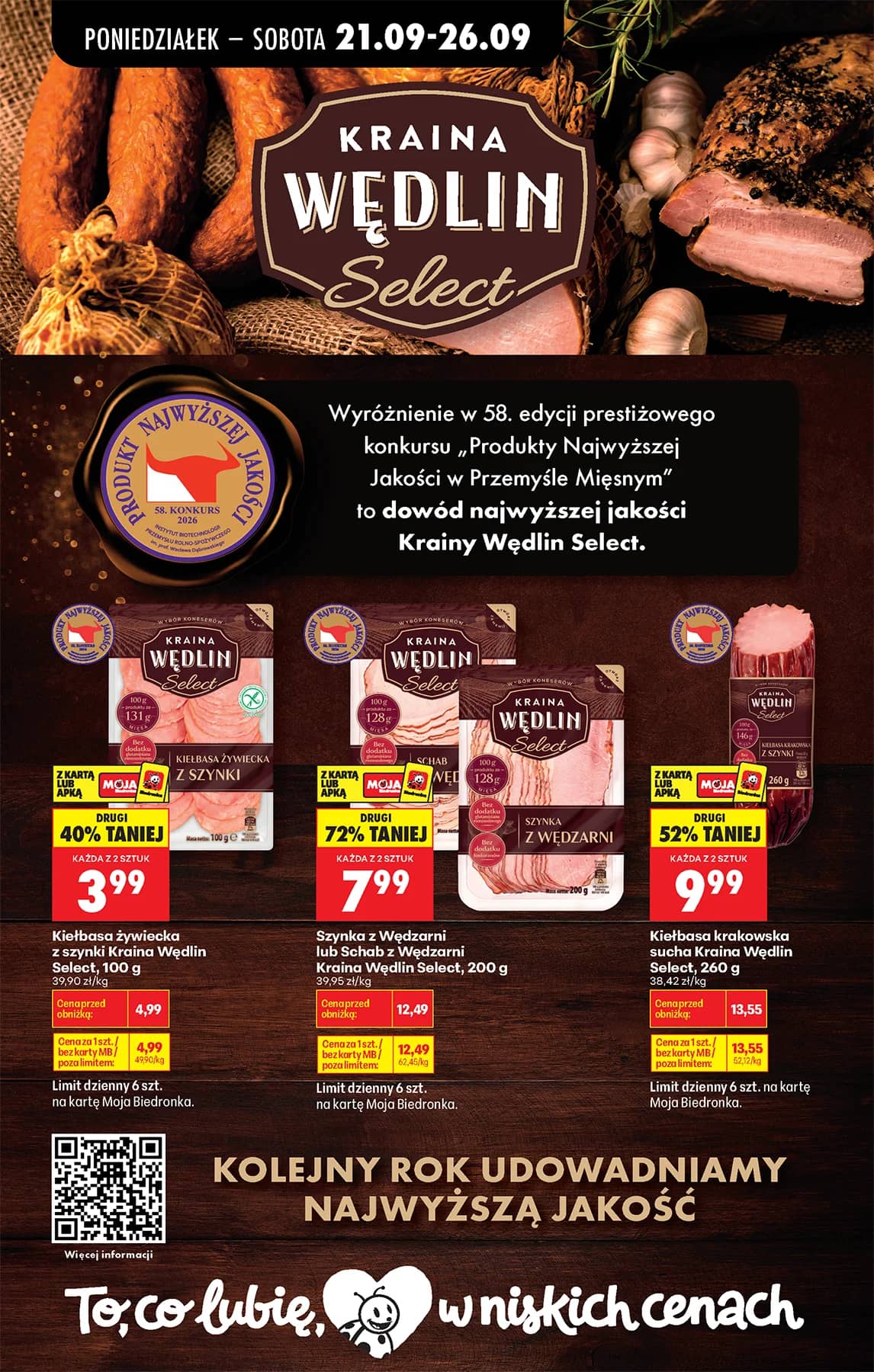 Biedronka - Codziennie niskie ceny P - oferta od 21.09 57 puslapis