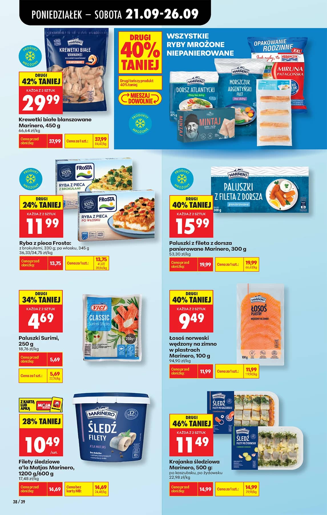 Biedronka - Codziennie niskie ceny P - oferta od 21.09 62 puslapis