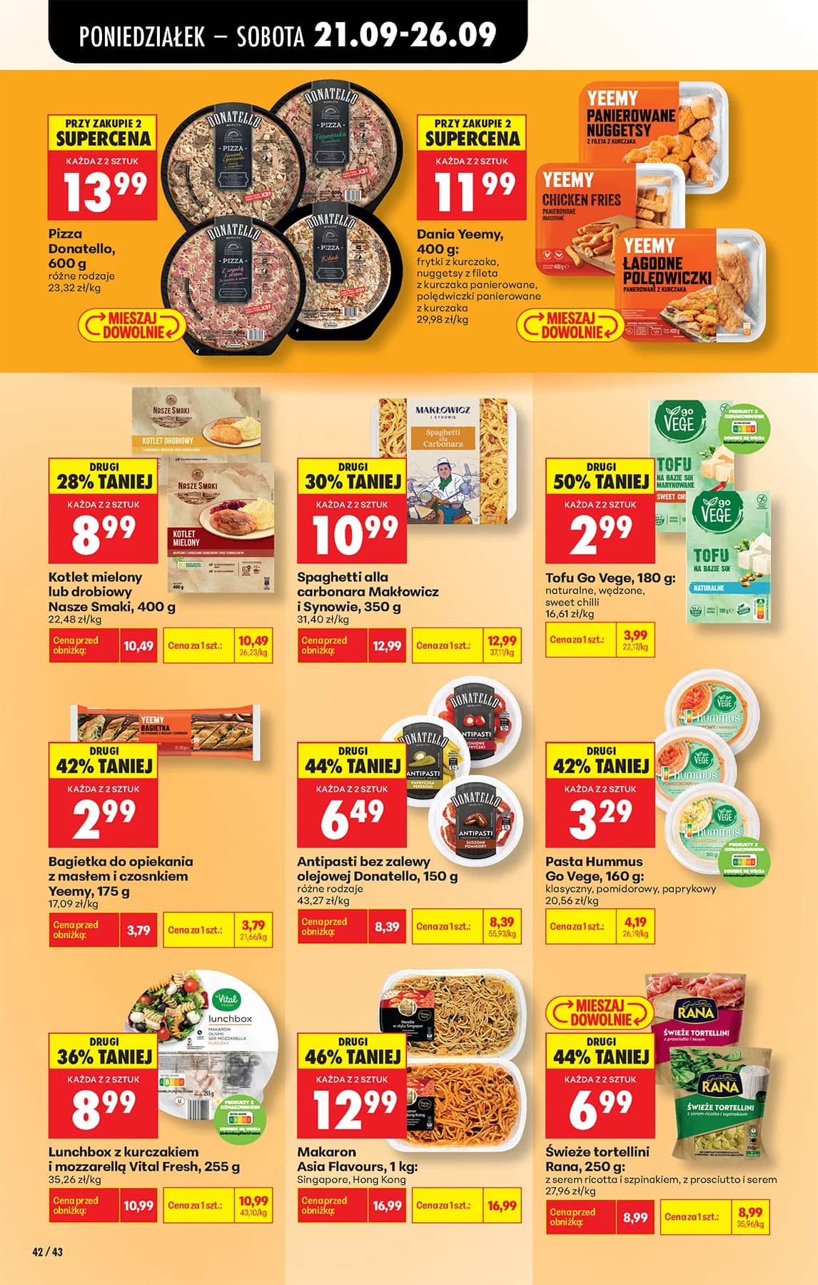 Biedronka - Codziennie niskie ceny P - oferta od 21.09 74 puslapis
