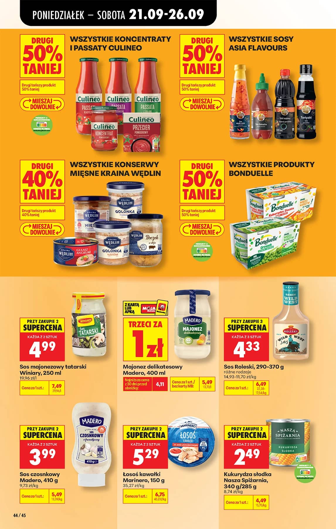 Biedronka - Codziennie niskie ceny P - oferta od 21.09 78 puslapis