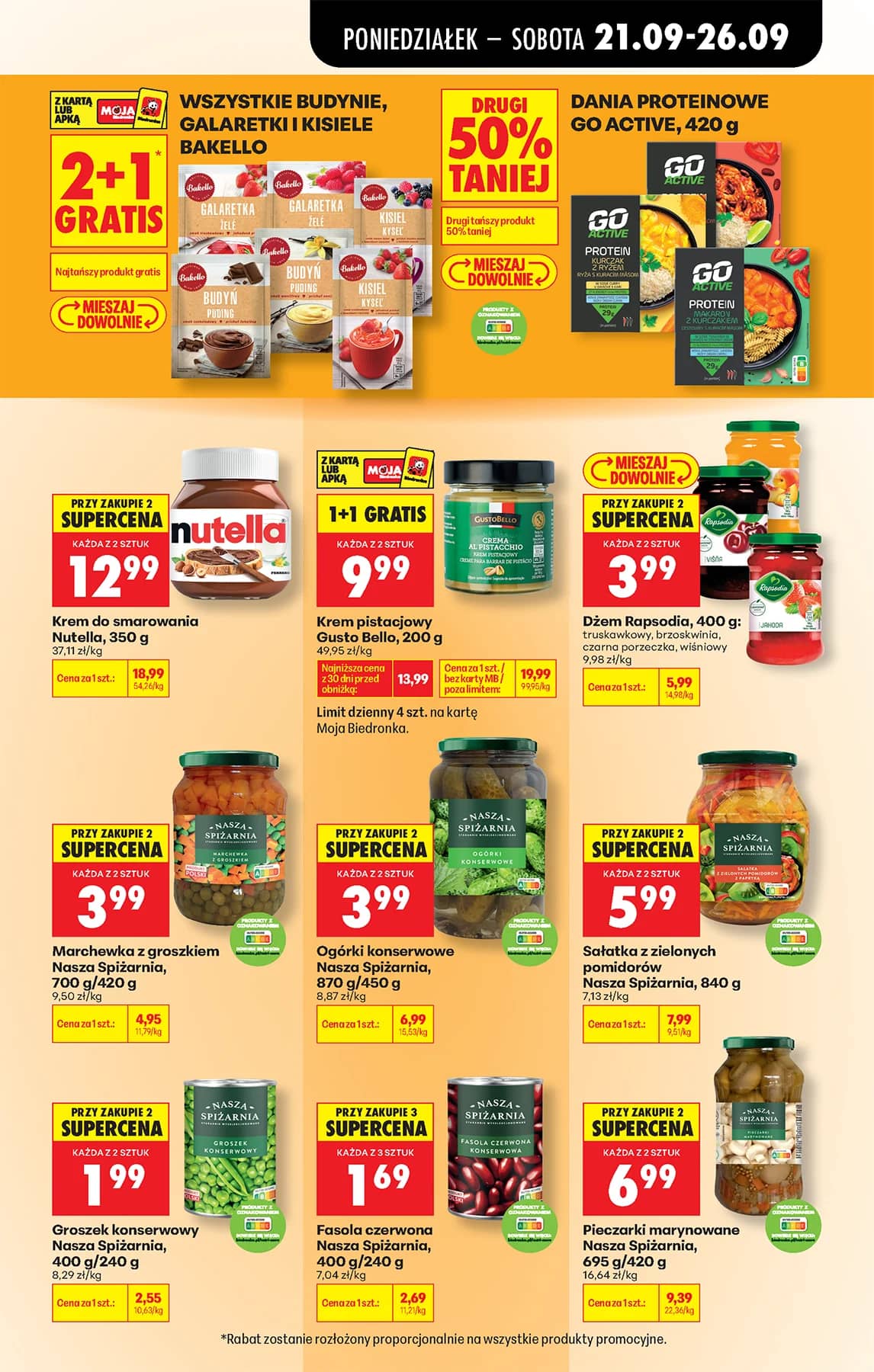 Biedronka - Codziennie niskie ceny P - oferta od 21.09 79 puslapis