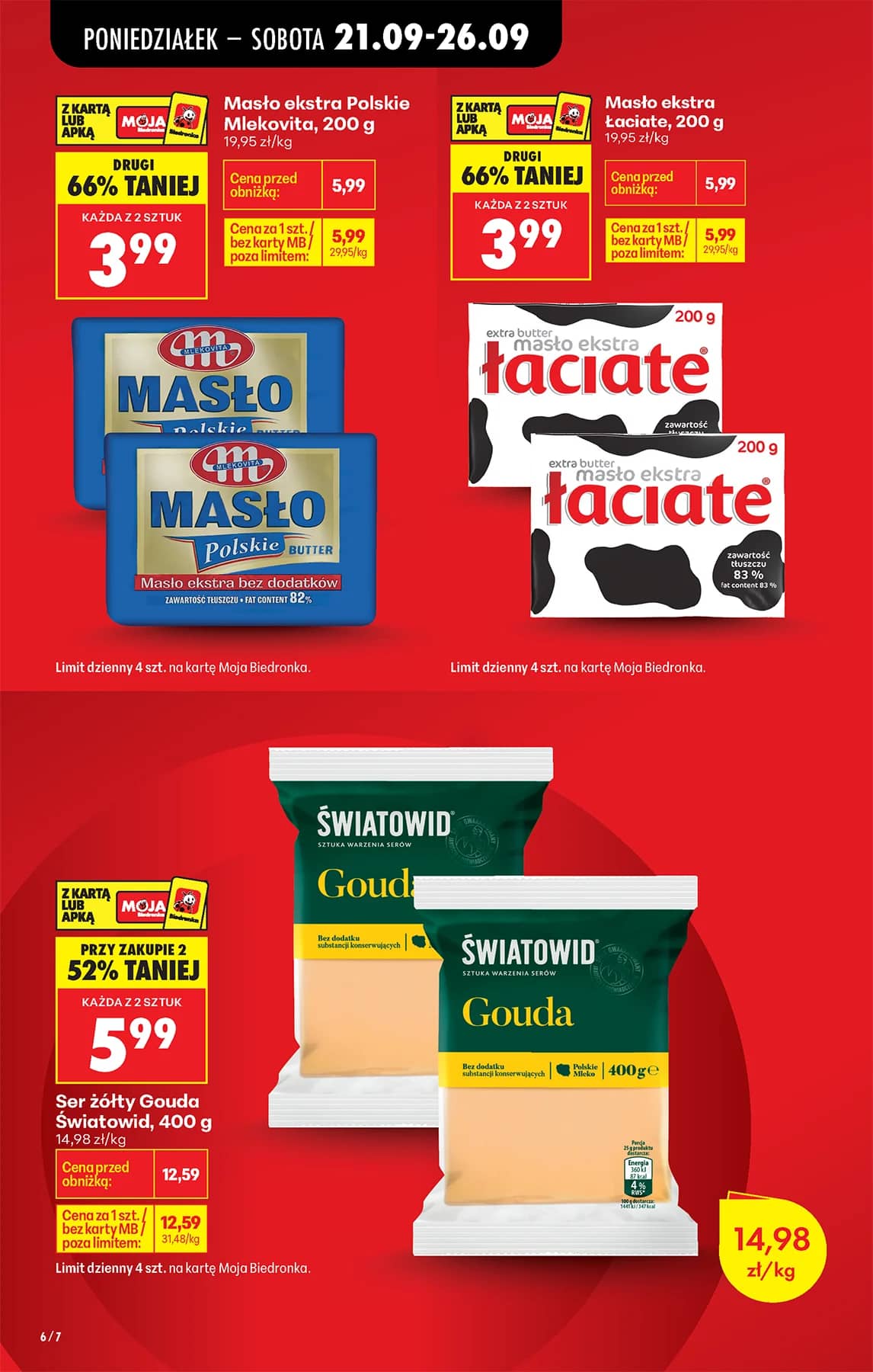 Biedronka - Codziennie niskie ceny P - oferta od 21.09 8 puslapis