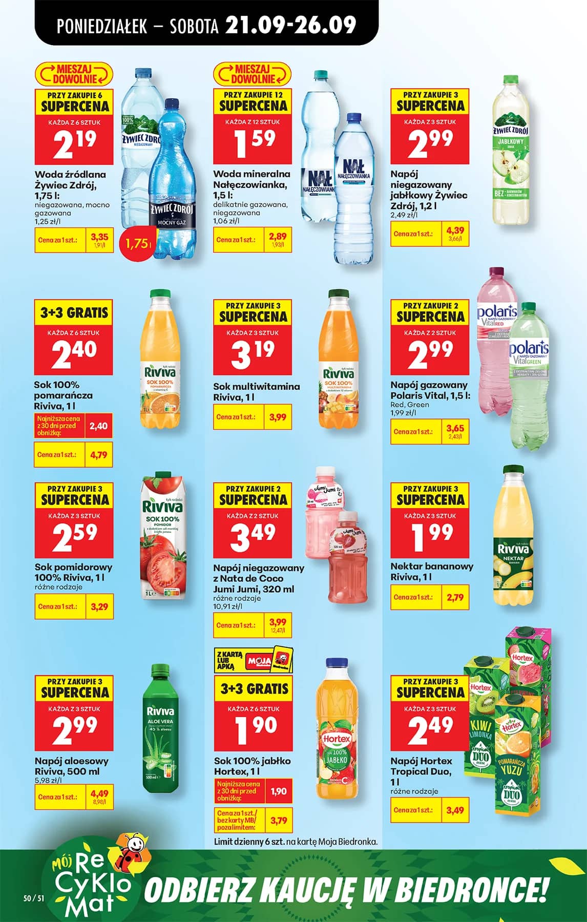 Biedronka - Codziennie niskie ceny P - oferta od 21.09 86 puslapis