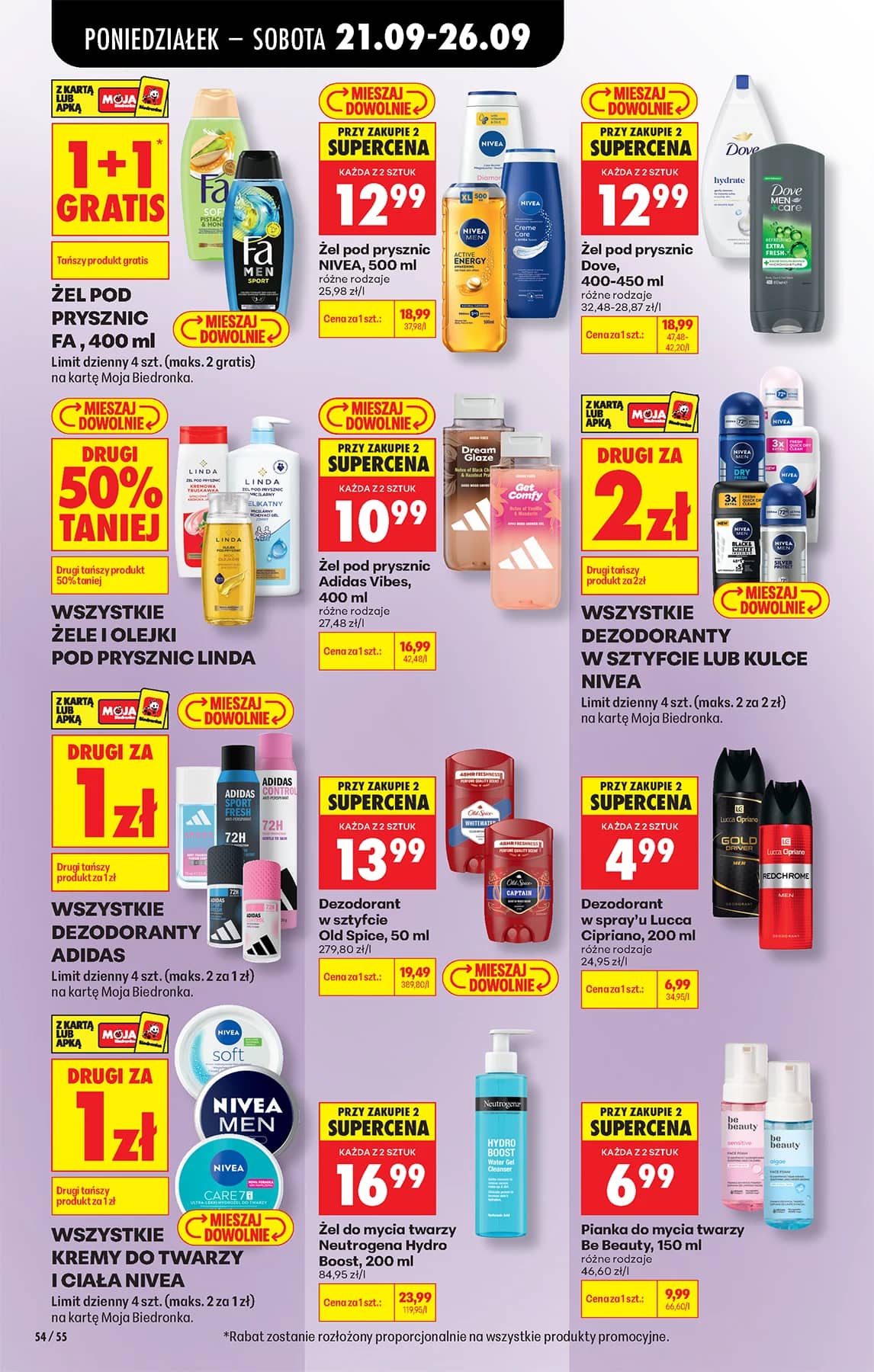 Biedronka - Codziennie niskie ceny P - oferta od 21.09 92 puslapis