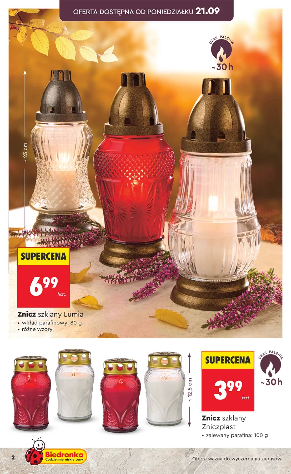 Biedronka - Znicze - od 21.09 2 puslapis