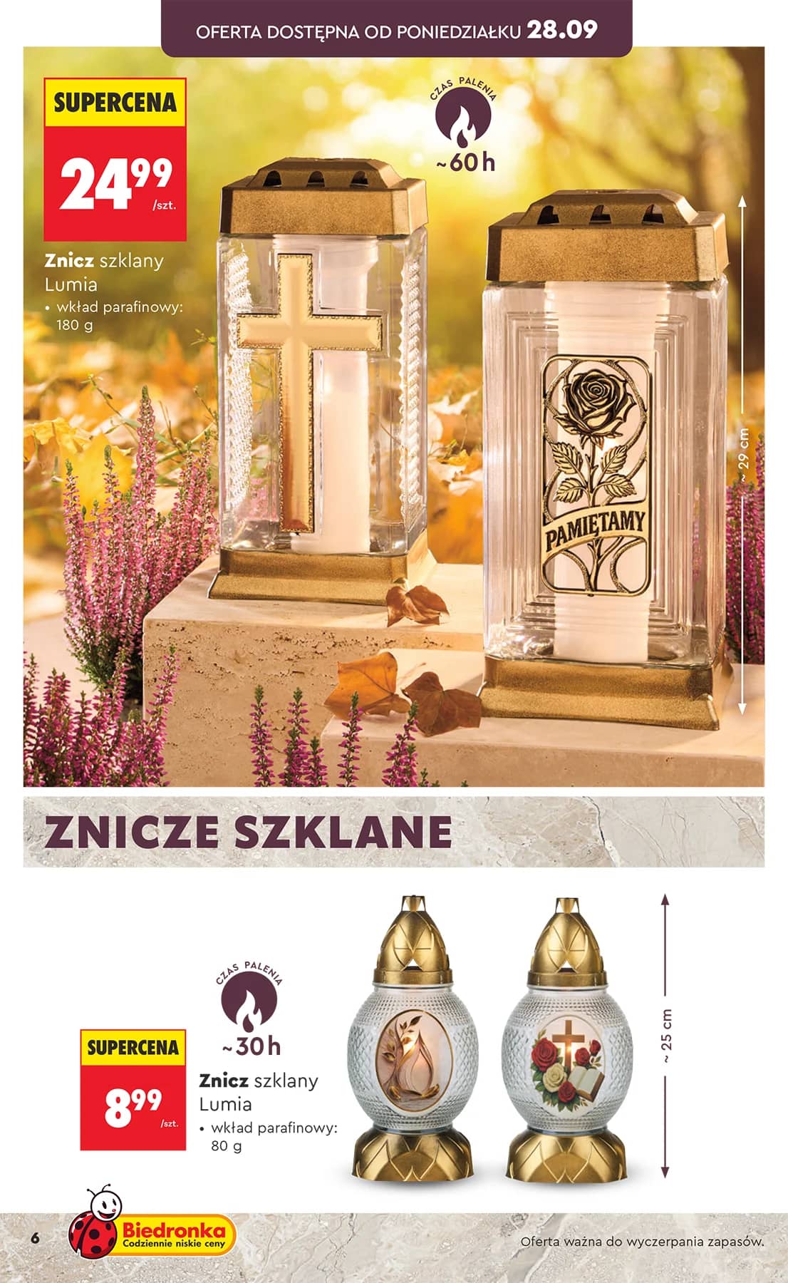 Biedronka - Znicze - od 21.09 6 puslapis