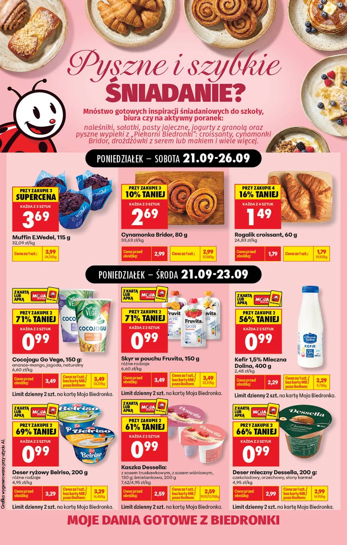 Biedronka - Pyszne dania - 21.09 2 puslapis