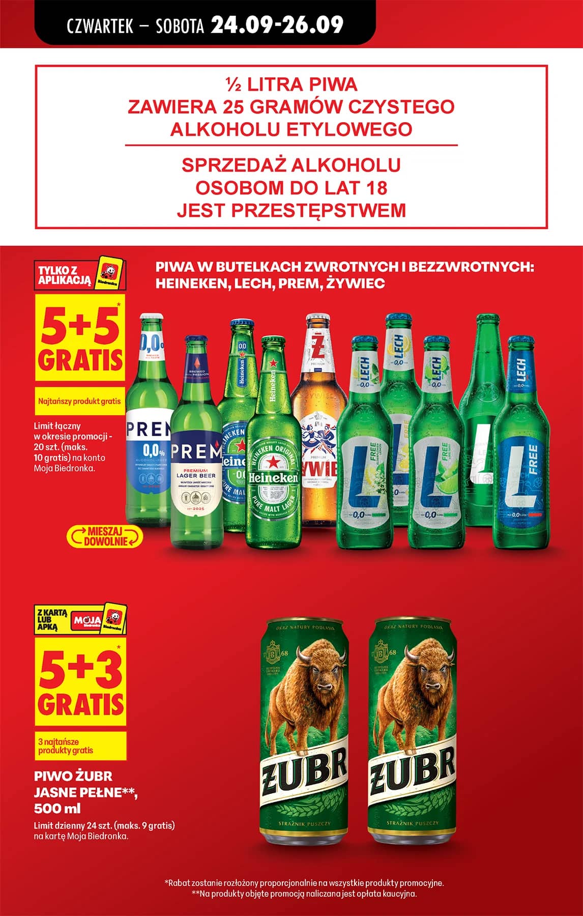Biedronka - Codziennie niskie ceny P - oferta od 24.09 15 puslapis
