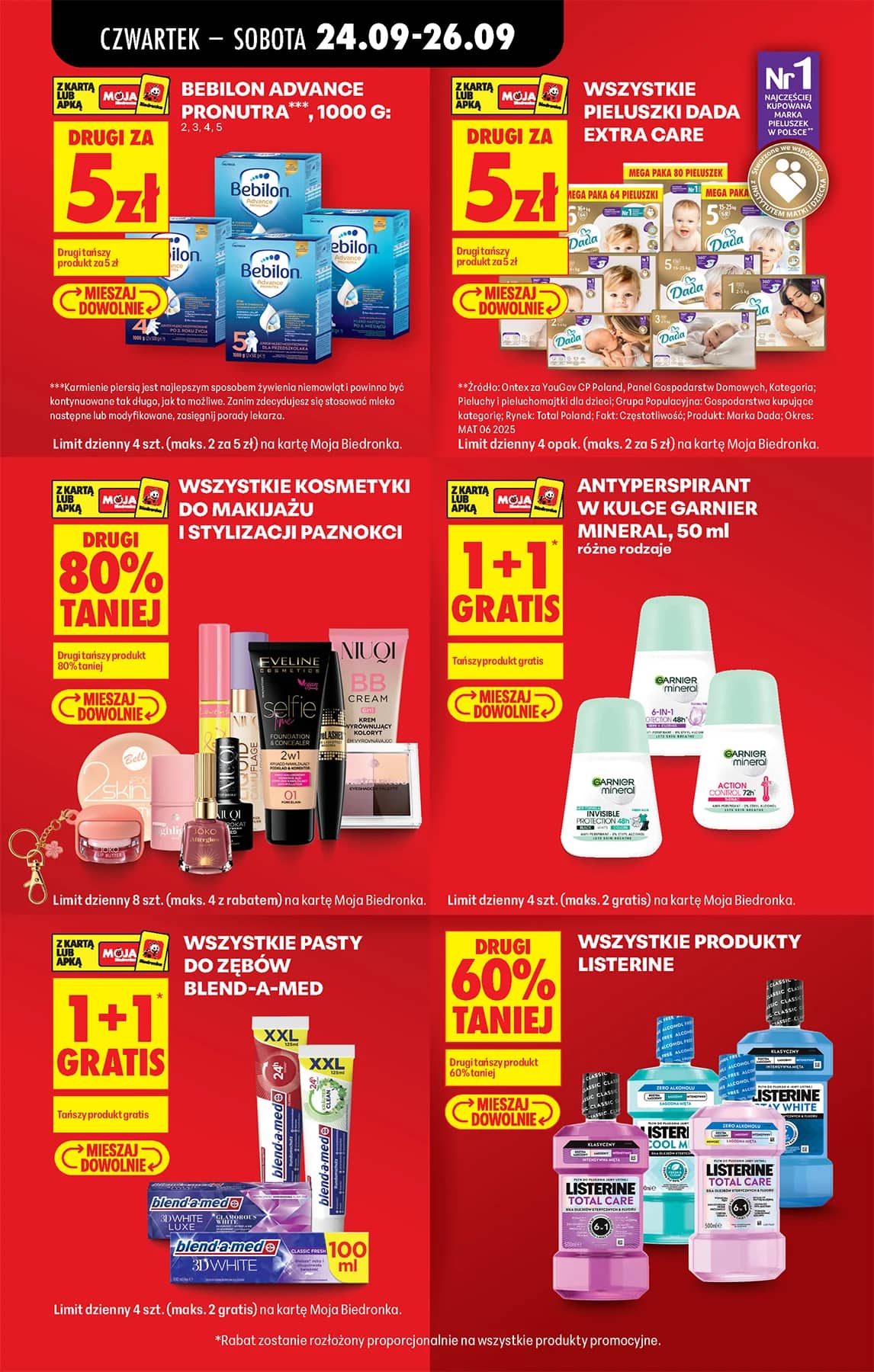 Biedronka - Codziennie niskie ceny P - oferta od 24.09 17 puslapis