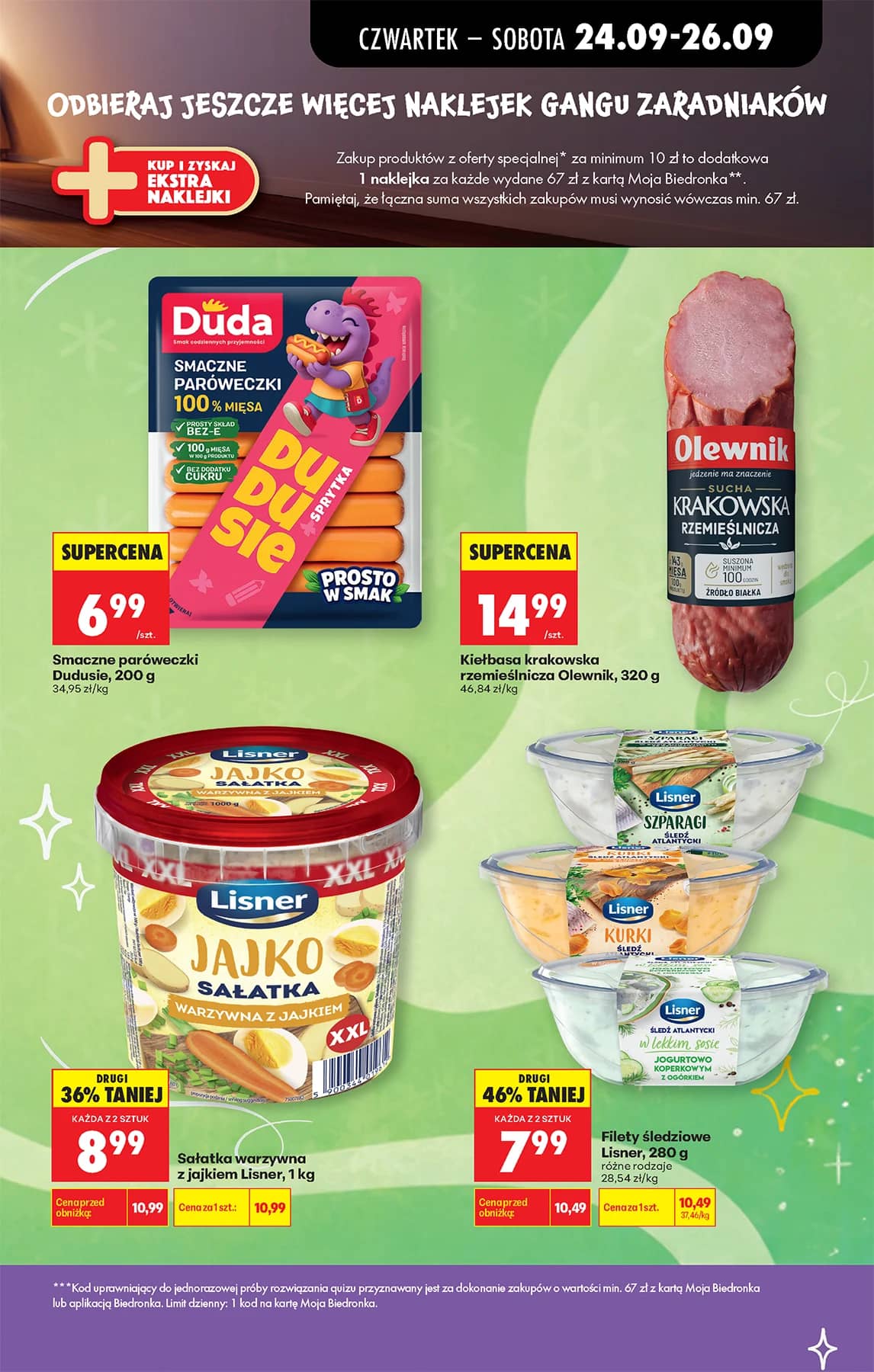 Biedronka - Codziennie niskie ceny P - oferta od 24.09 27 puslapis