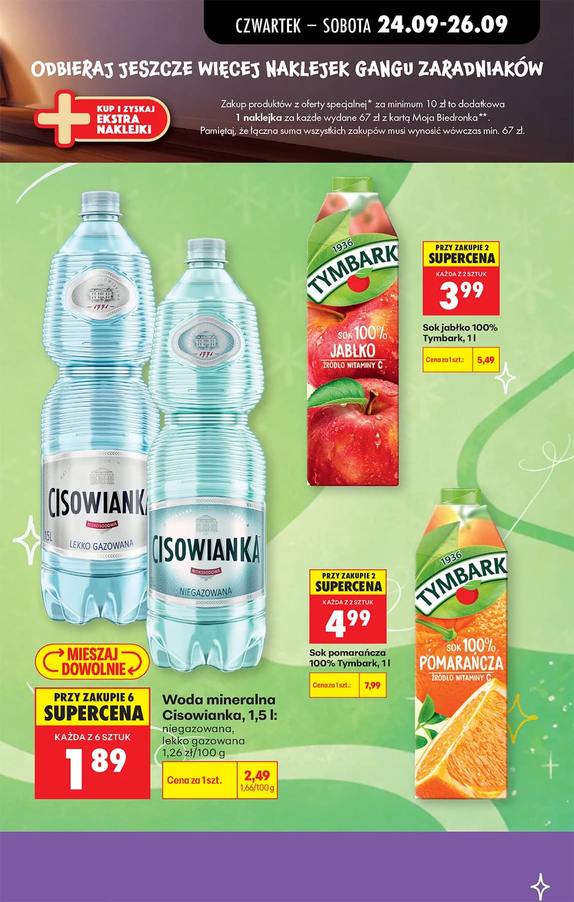Biedronka - Codziennie niskie ceny P - oferta od 24.09 29 puslapis