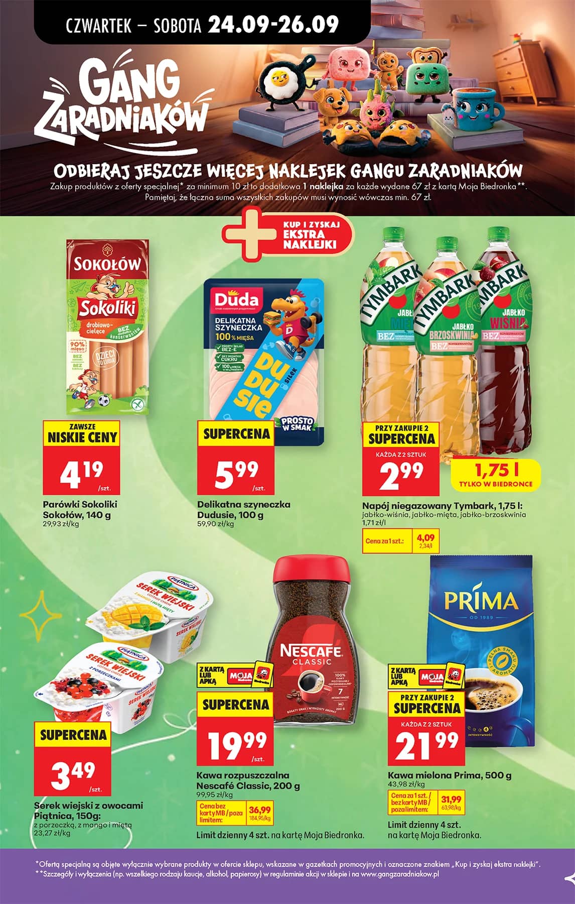 Biedronka - Codziennie niskie ceny P - oferta od 24.09 30 puslapis