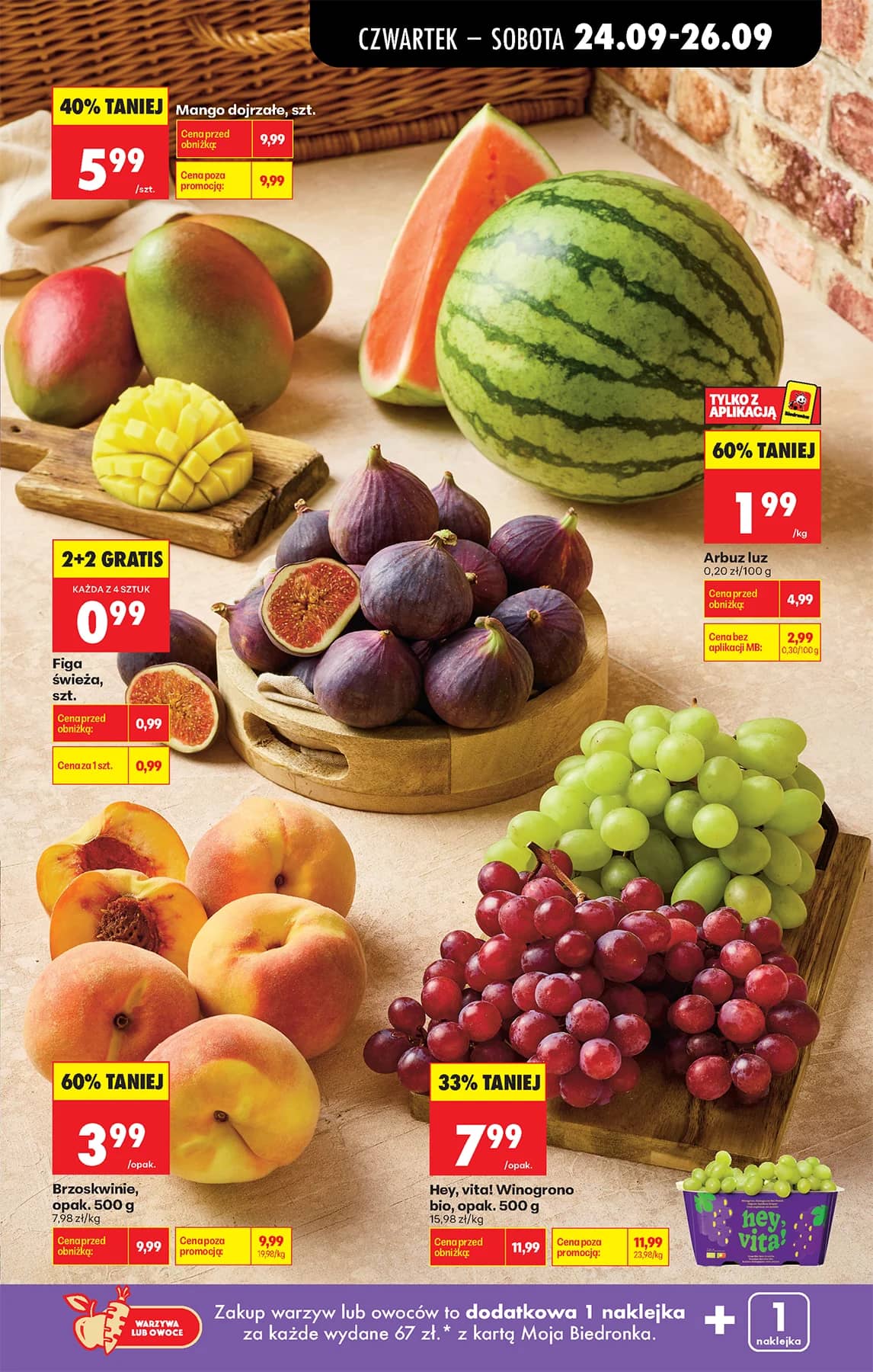 Biedronka - Codziennie niskie ceny P - oferta od 24.09 34 puslapis