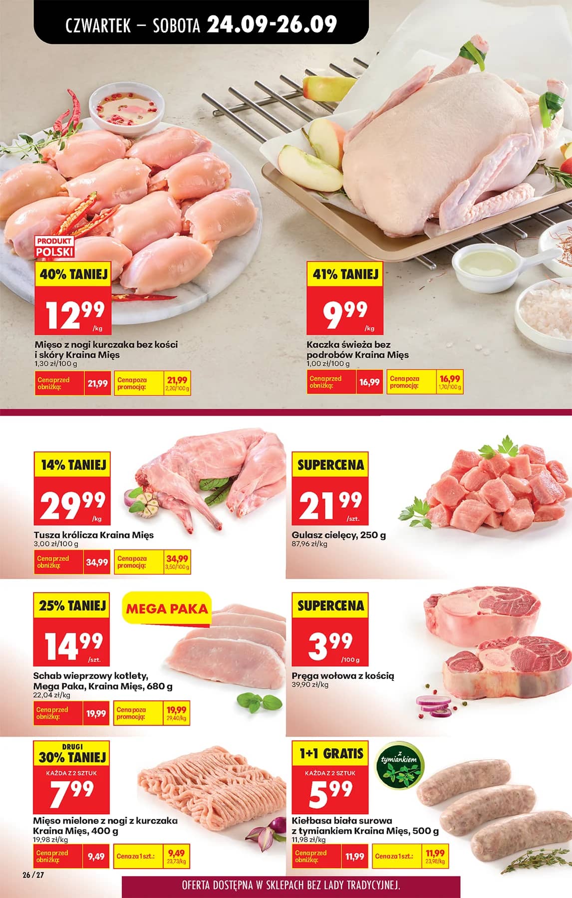 Biedronka - Codziennie niskie ceny P - oferta od 24.09 40 puslapis