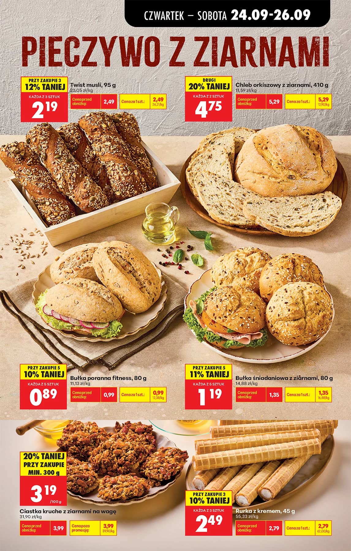 Biedronka - Codziennie niskie ceny P - oferta od 24.09 45 puslapis