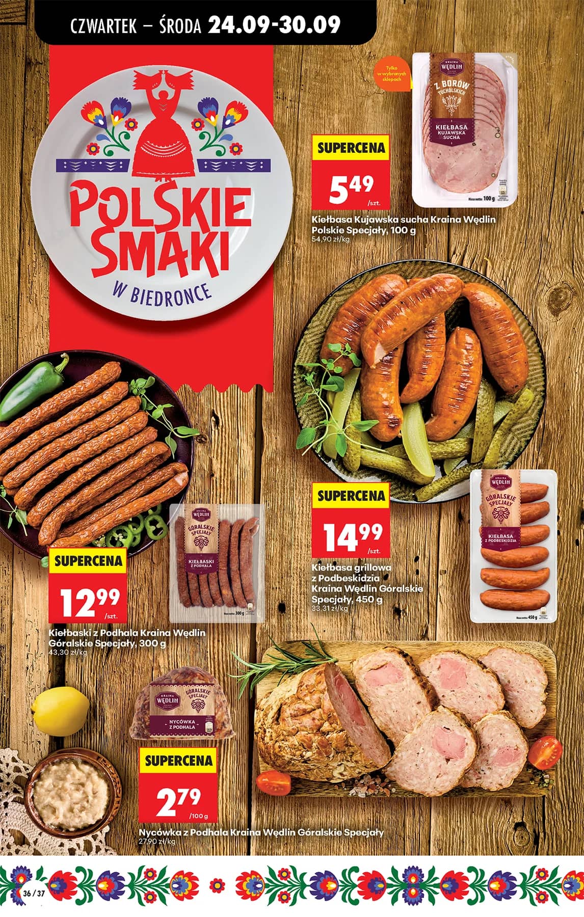 Biedronka - Codziennie niskie ceny P - oferta od 24.09 54 puslapis