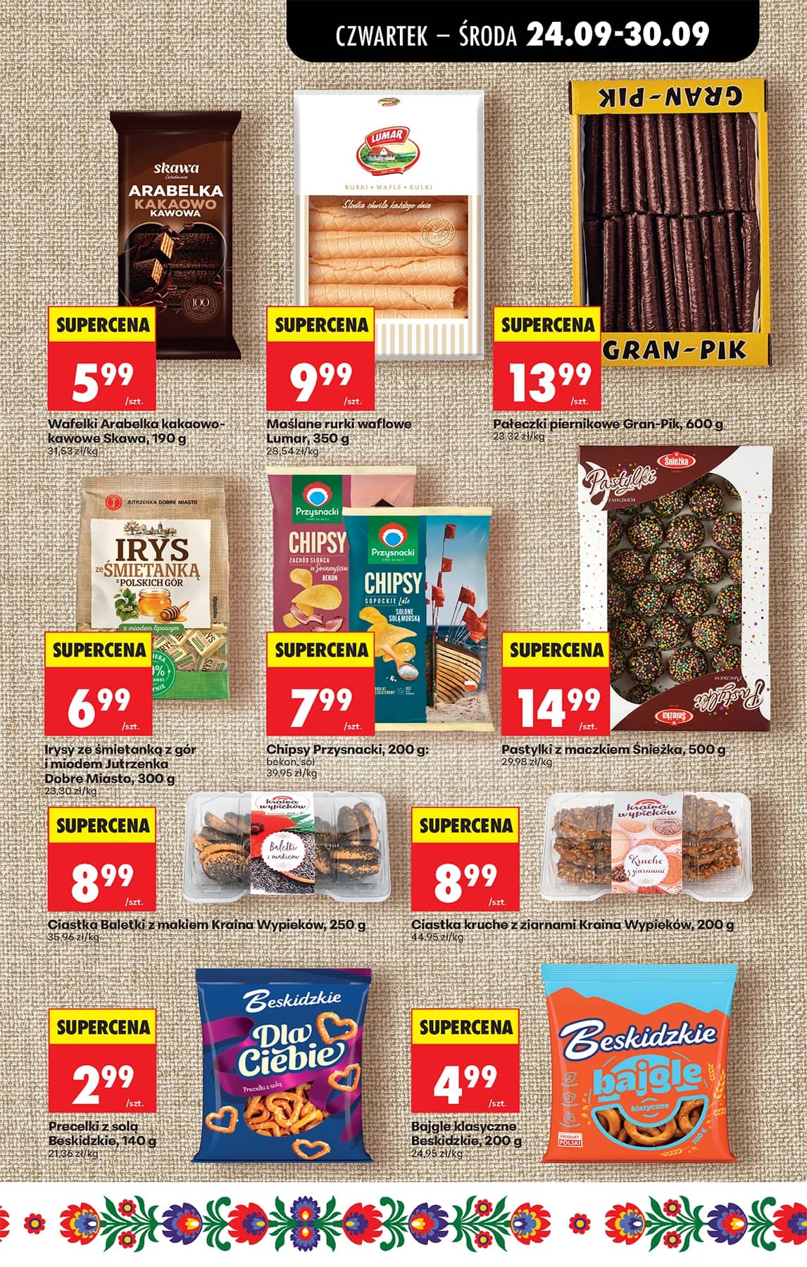 Biedronka - Codziennie niskie ceny P - oferta od 24.09 59 puslapis