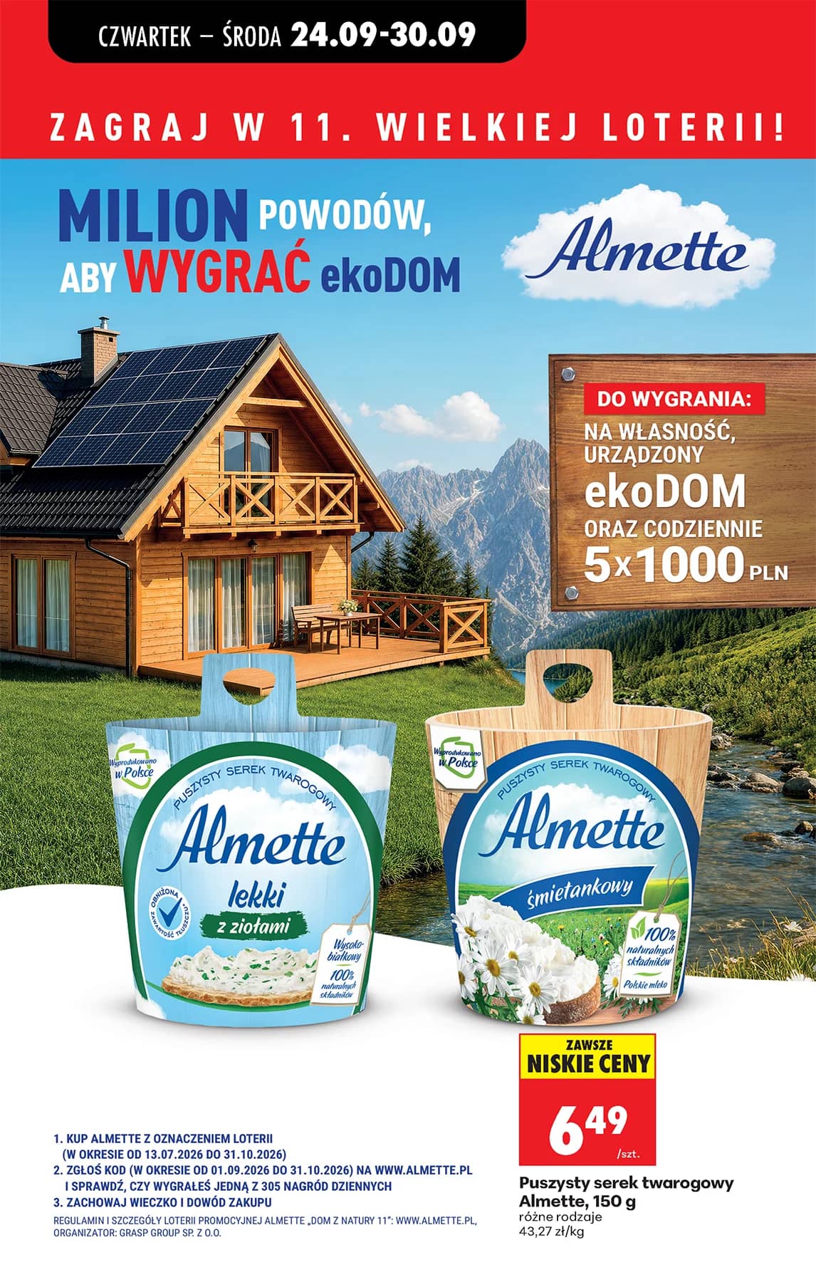 Biedronka - Codziennie niskie ceny P - oferta od 24.09 60 puslapis