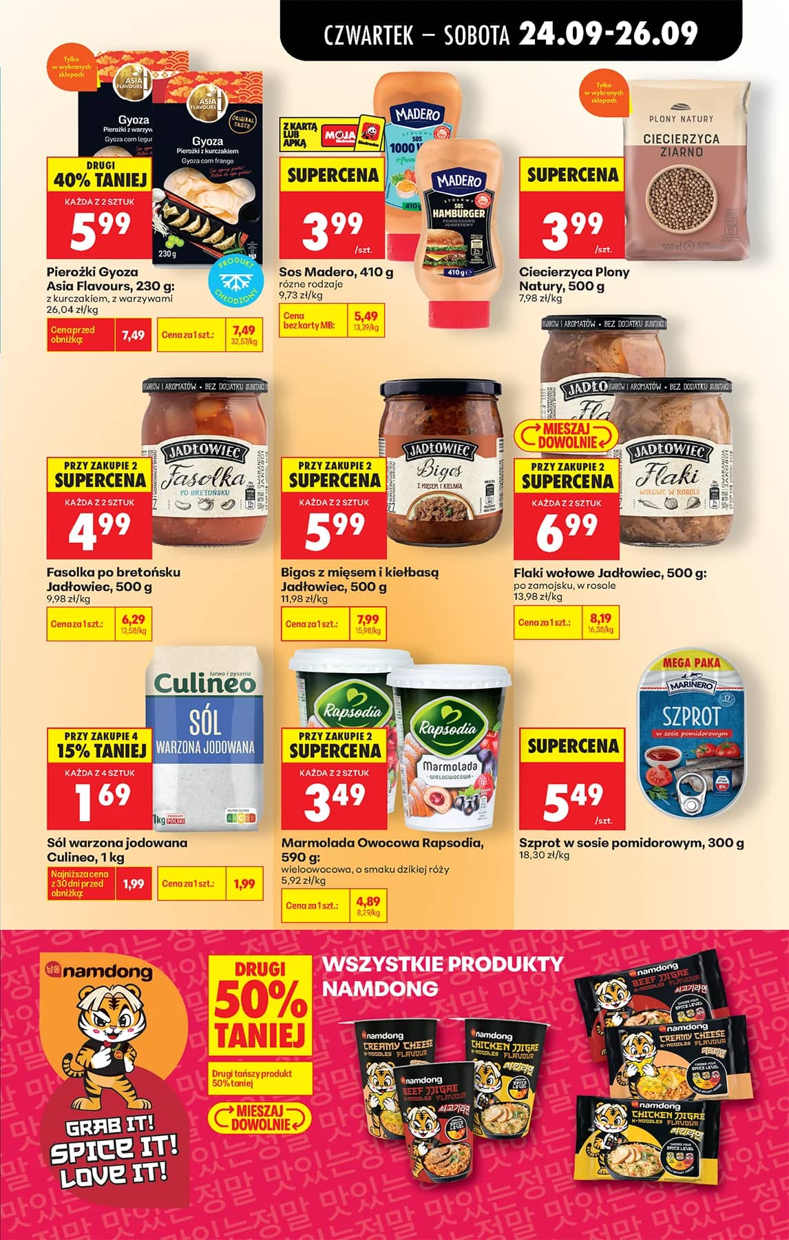 Biedronka - Codziennie niskie ceny P - oferta od 24.09 63 puslapis