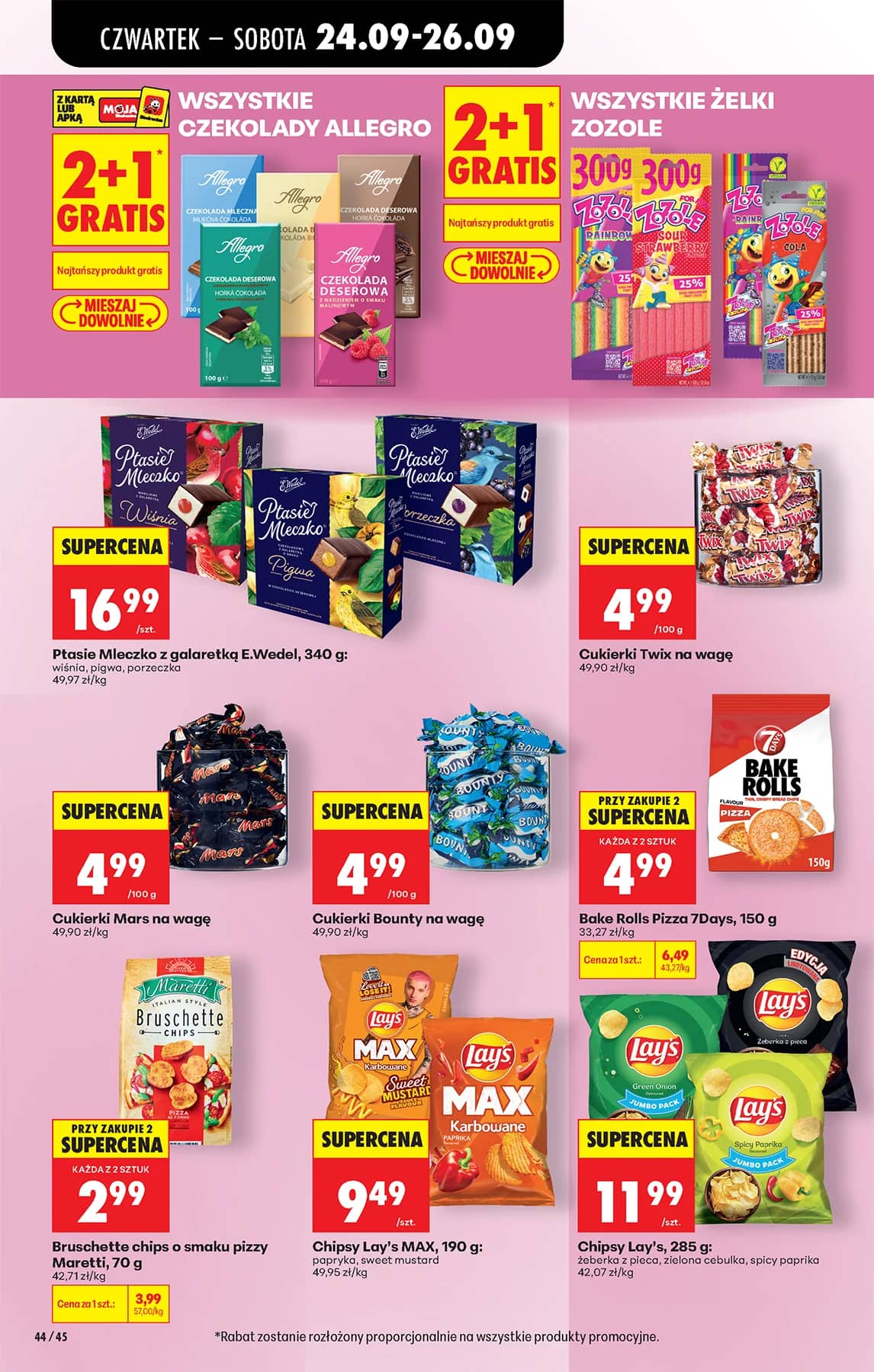 Biedronka - Codziennie niskie ceny P - oferta od 24.09 66 puslapis