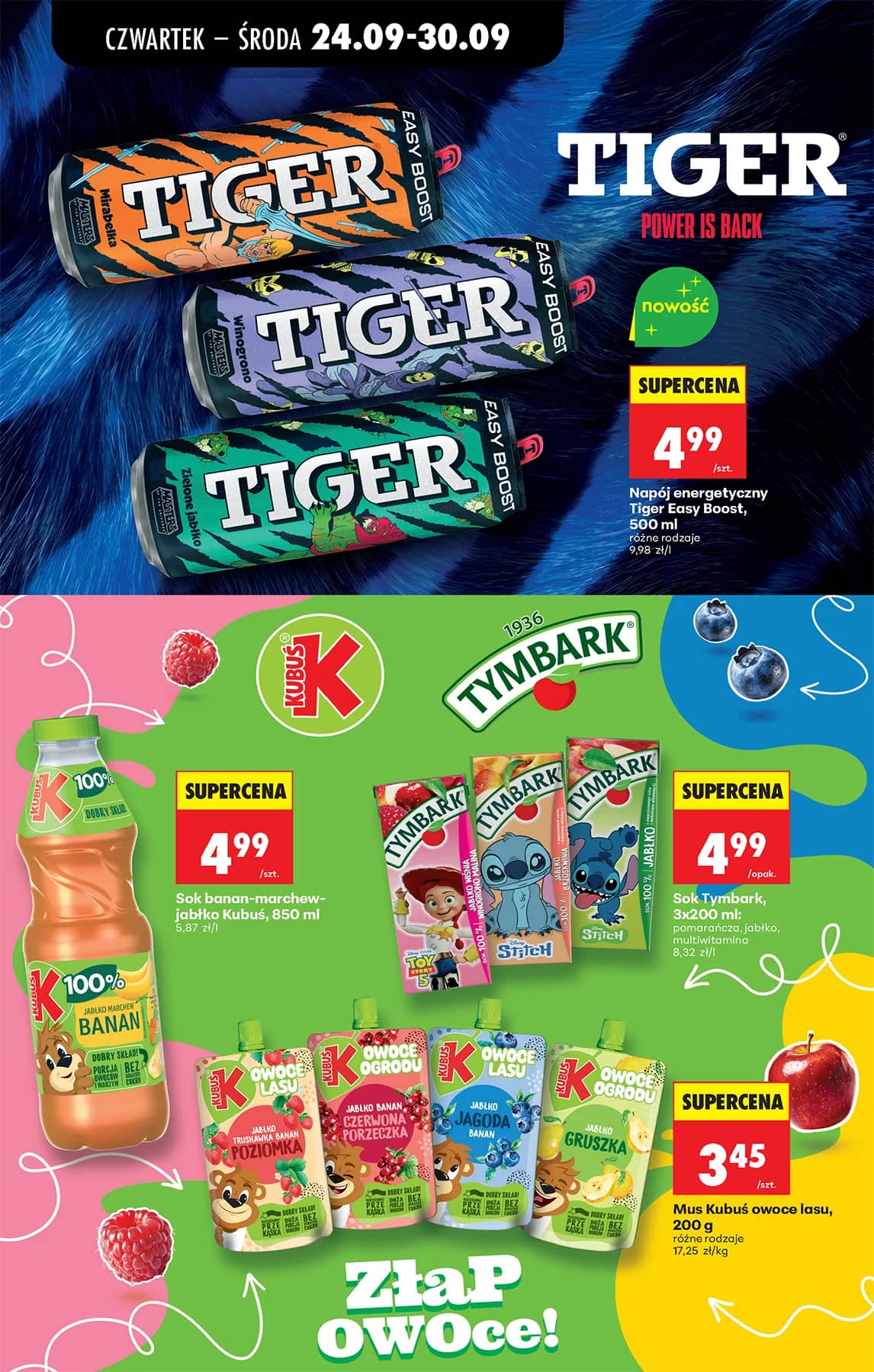 Biedronka - Codziennie niskie ceny P - oferta od 24.09 72 puslapis