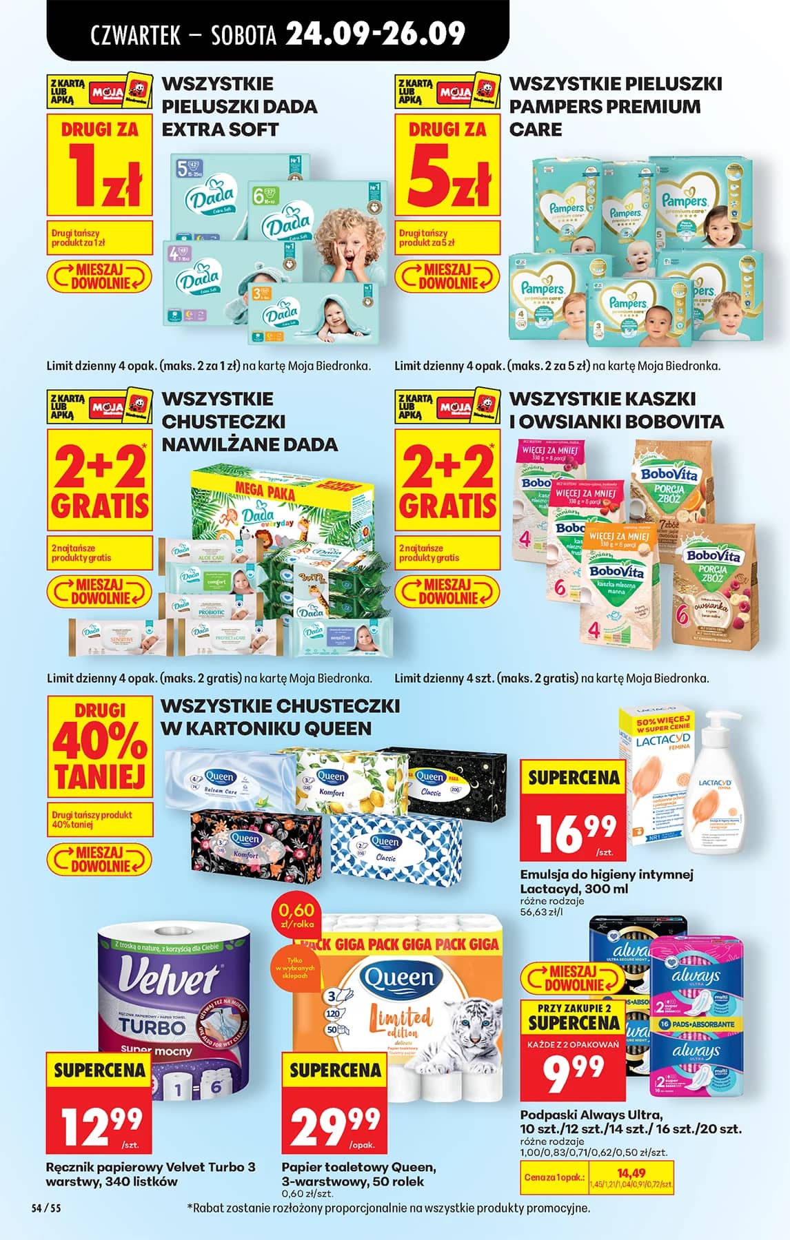 Biedronka - Codziennie niskie ceny P - oferta od 24.09 82 puslapis