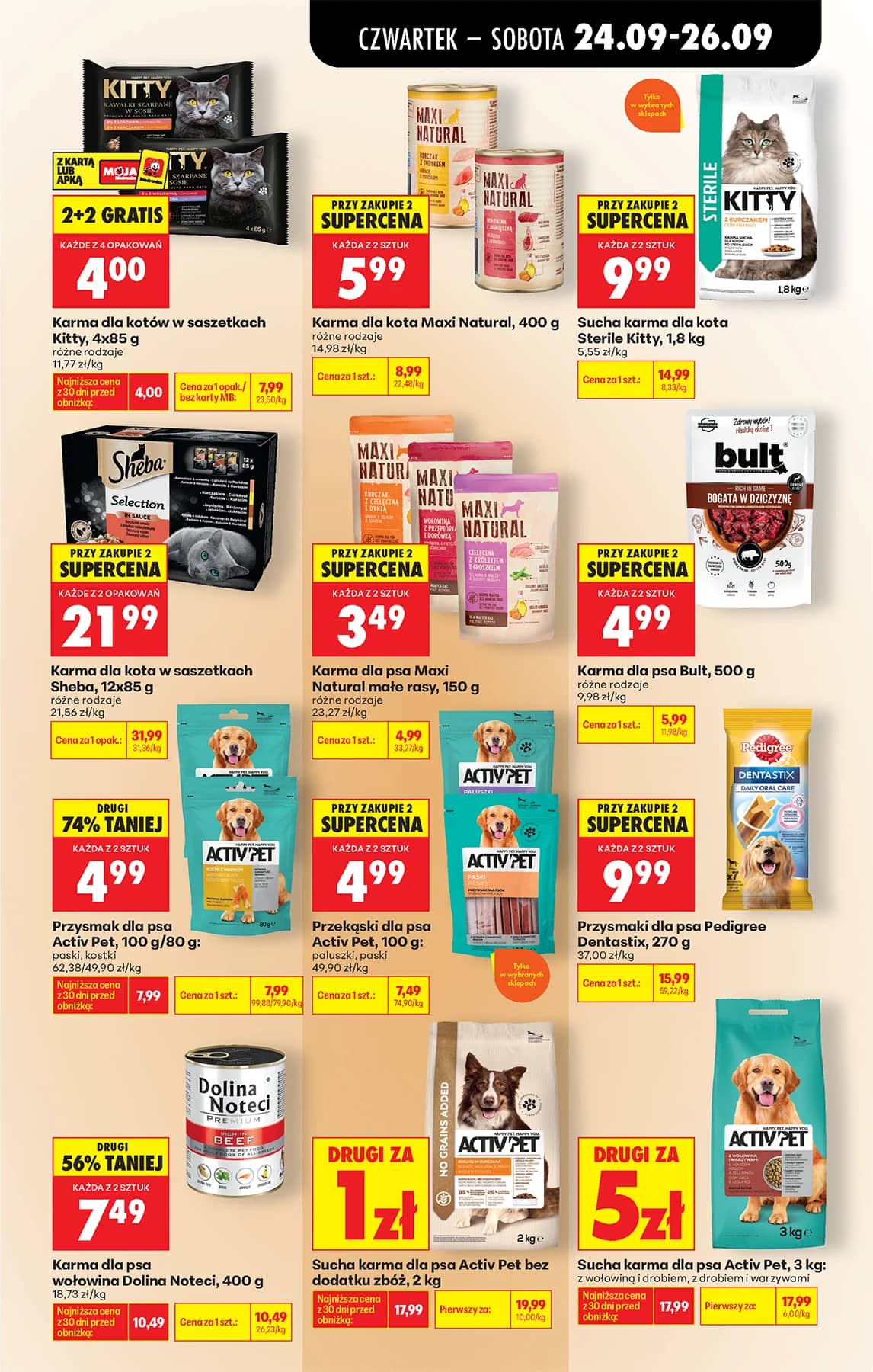 Biedronka - Codziennie niskie ceny P - oferta od 24.09 83 puslapis