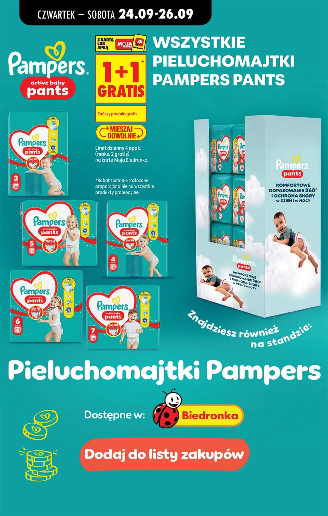 Biedronka - Codziennie niskie ceny P - oferta od 24.09 84 puslapis