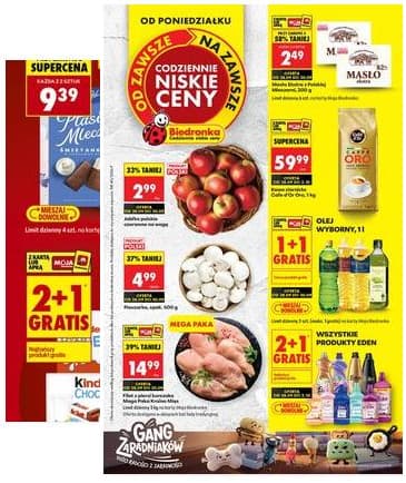 Biedronka - Codziennie niskie ceny P - oferta od 28.09 2026-09-28 – 2026-10-03