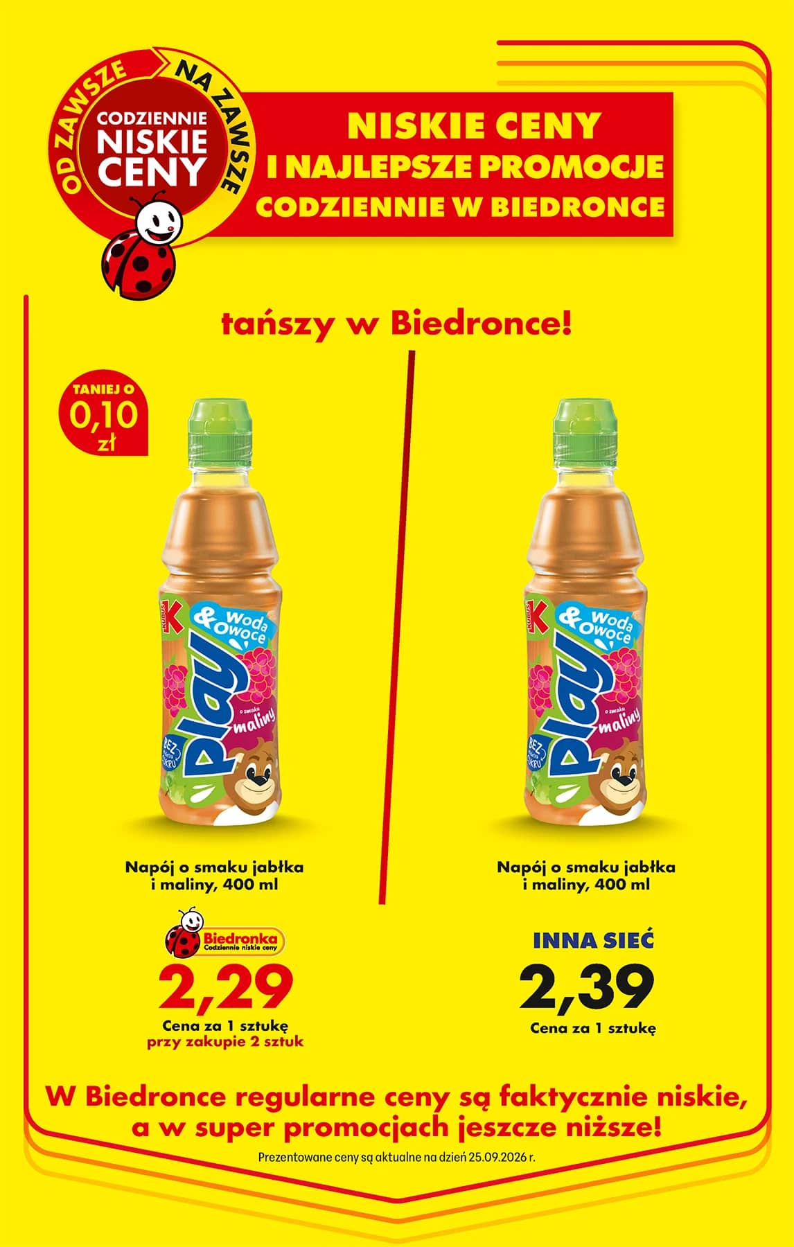 Biedronka - Codziennie niskie ceny P - oferta od 28.09 106 puslapis