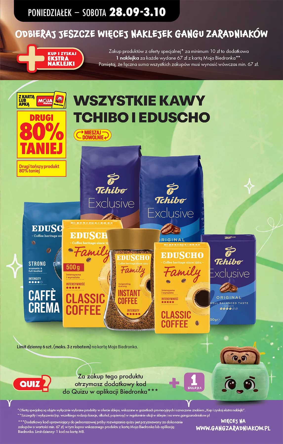 Biedronka - Codziennie niskie ceny P - oferta od 28.09 11 puslapis