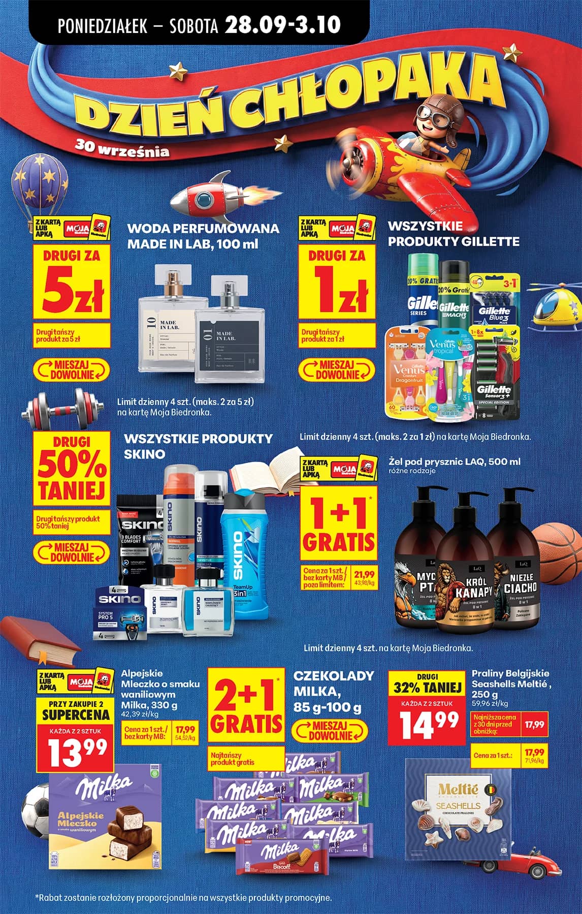 Biedronka - Codziennie niskie ceny P - oferta od 28.09 19 puslapis