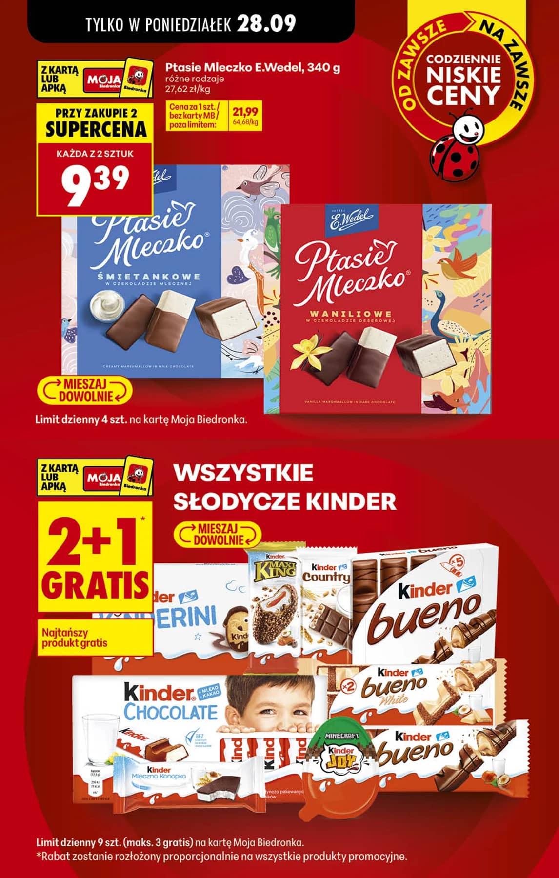 Biedronka - Codziennie niskie ceny P - oferta od 28.09 2 puslapis