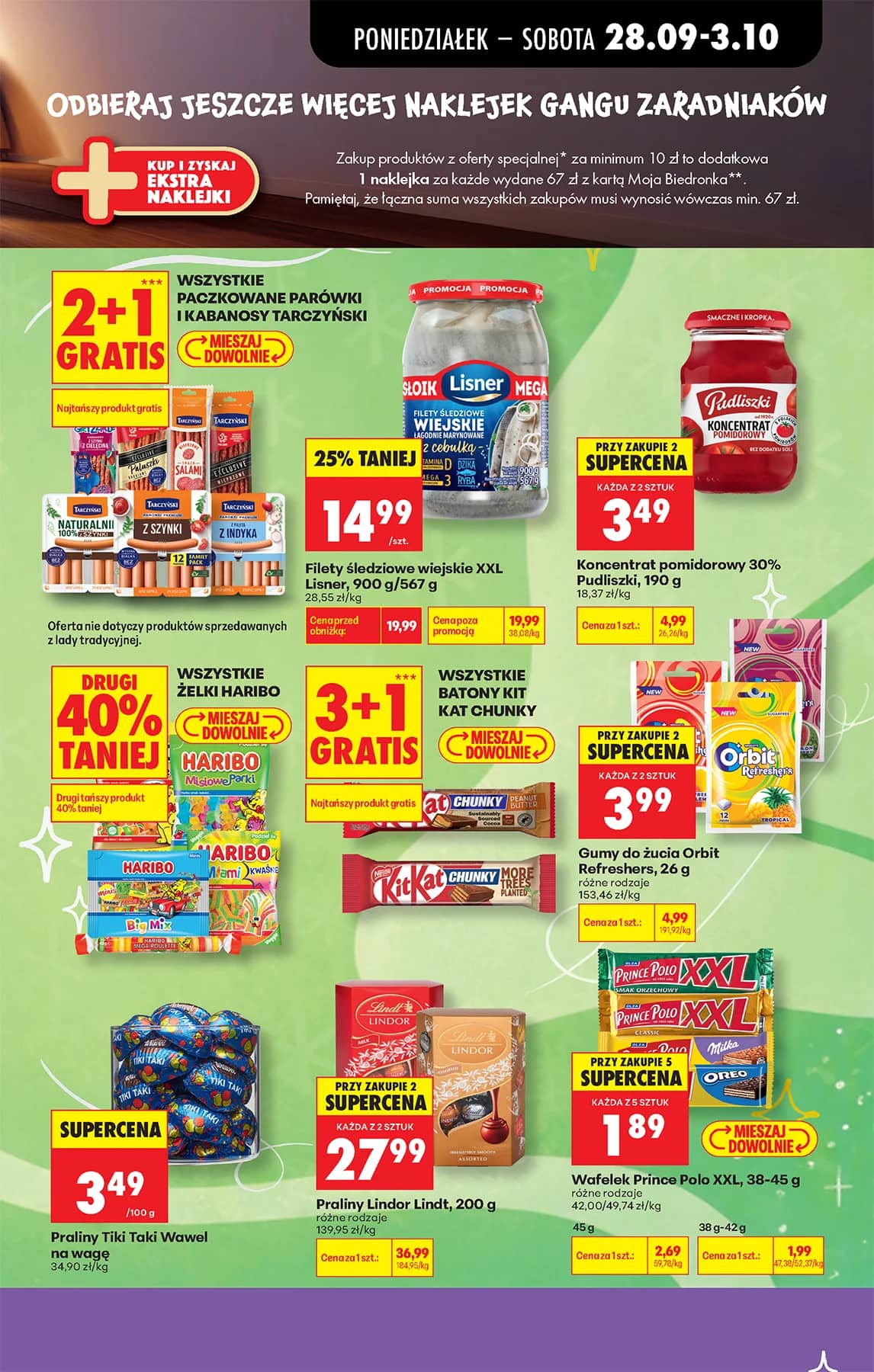 Biedronka - Codziennie niskie ceny P - oferta od 28.09 21 puslapis