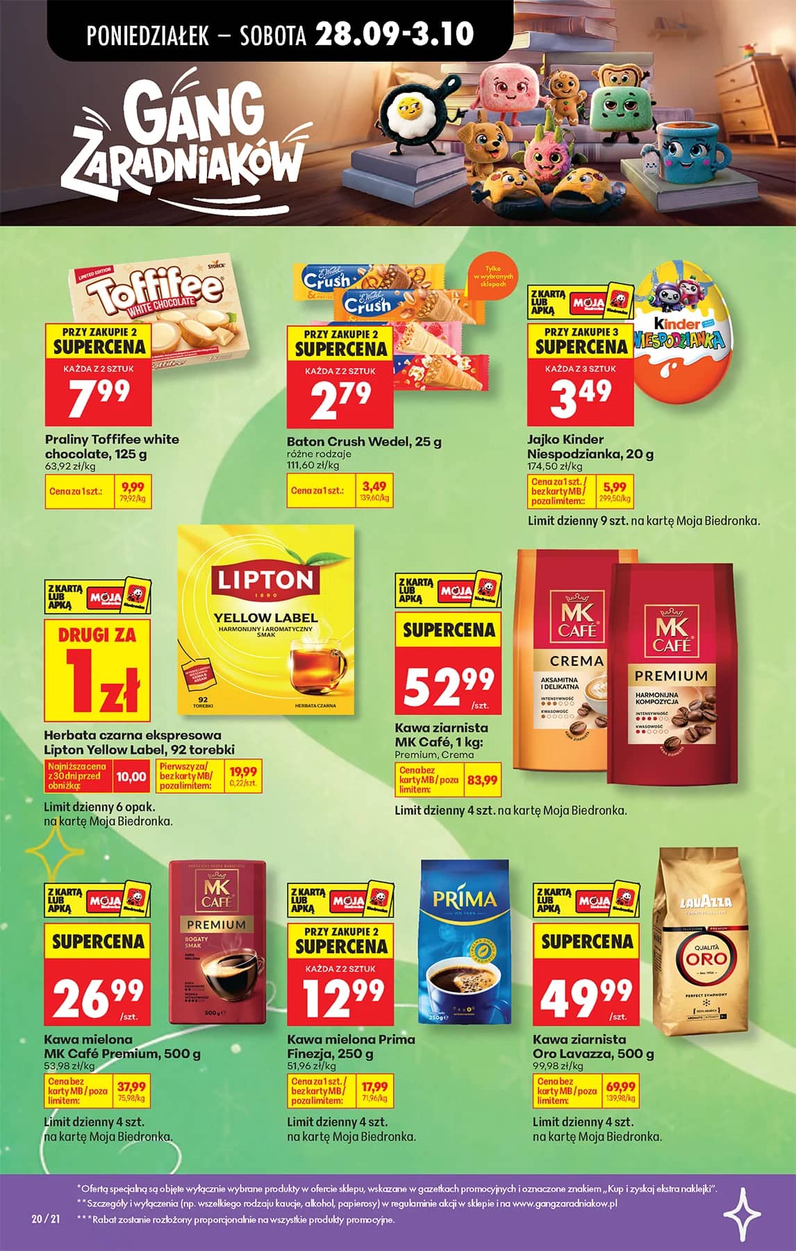Biedronka - Codziennie niskie ceny P - oferta od 28.09 22 puslapis