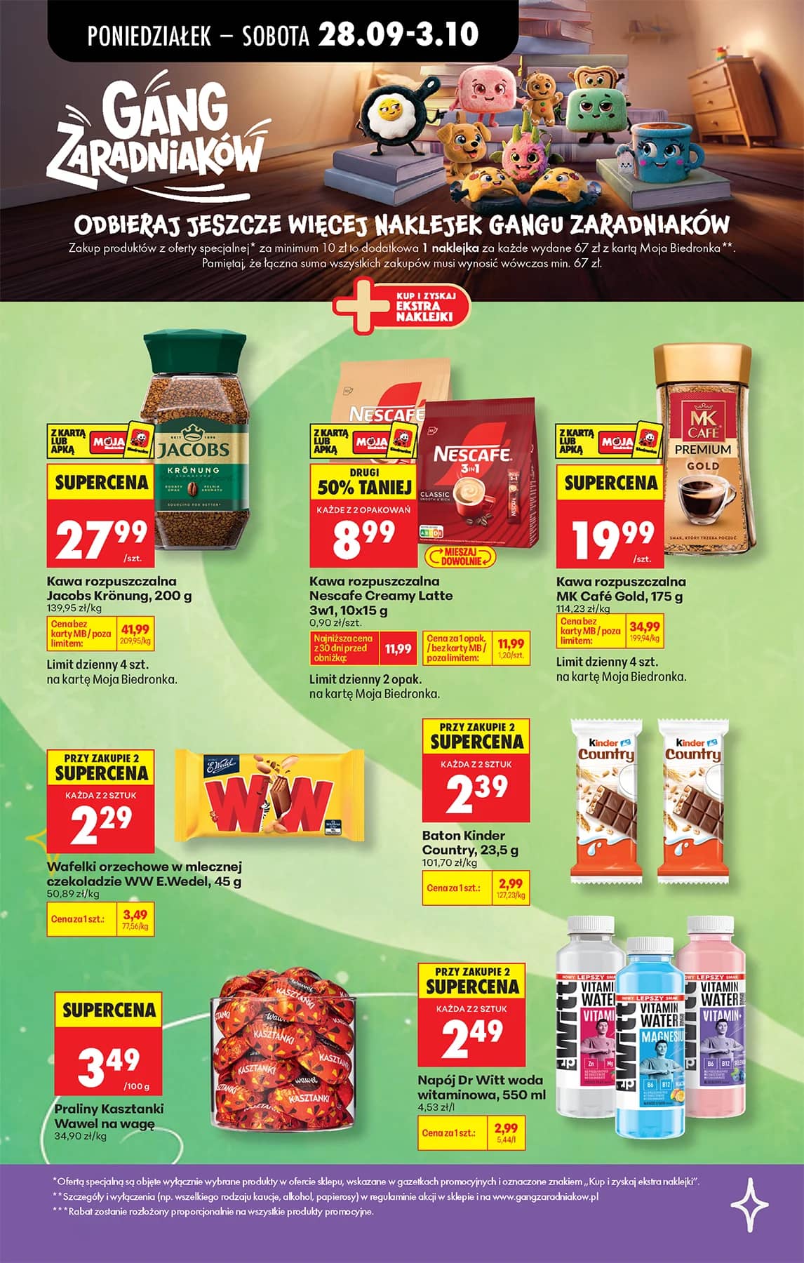 Biedronka - Codziennie niskie ceny P - oferta od 28.09 24 puslapis