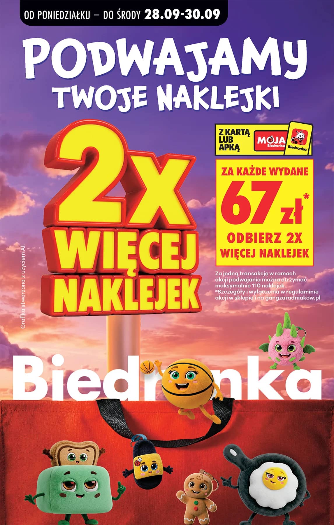 Biedronka - Codziennie niskie ceny P - oferta od 28.09 28 puslapis