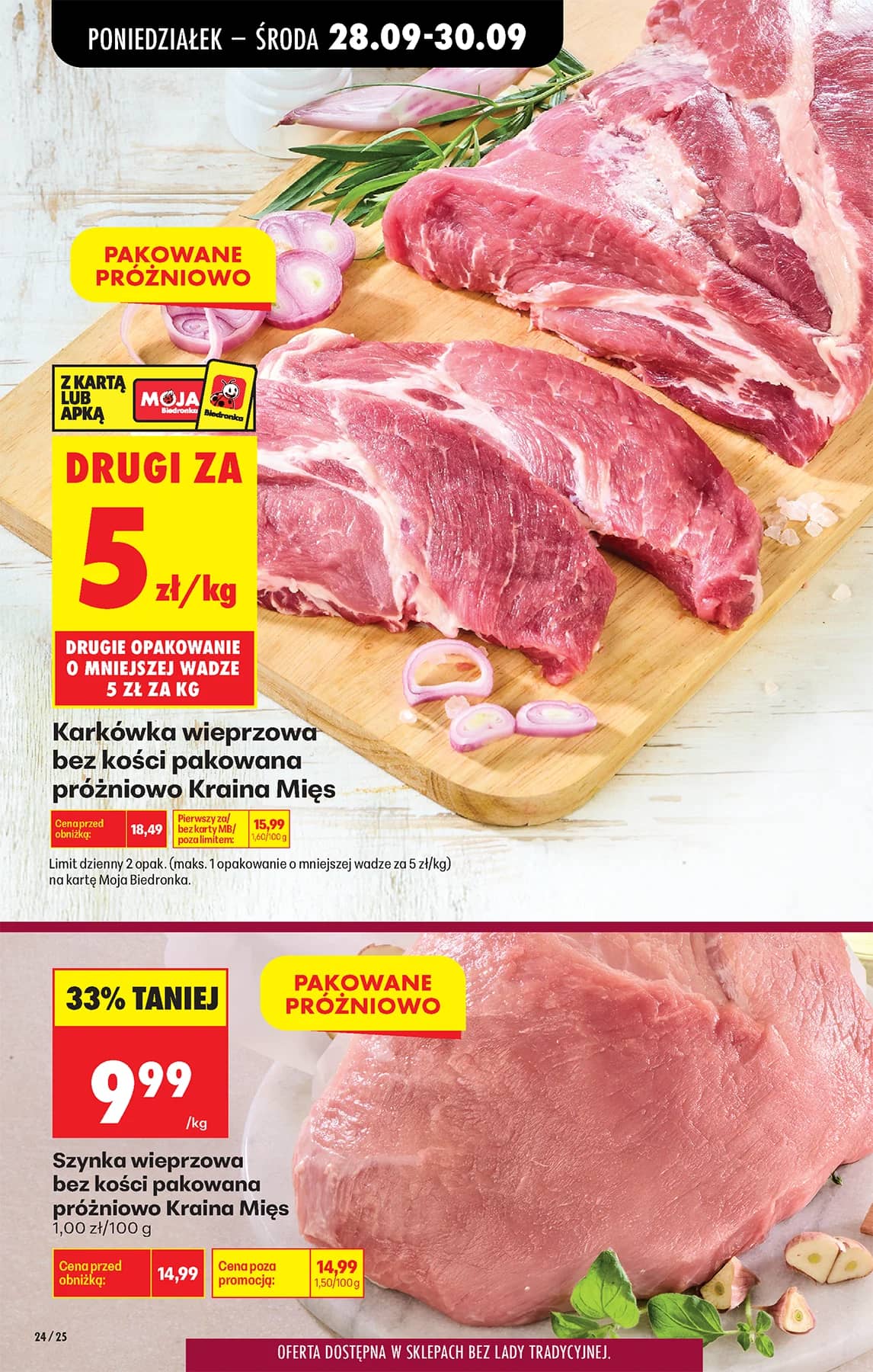 Biedronka - Codziennie niskie ceny P - oferta od 28.09 30 puslapis